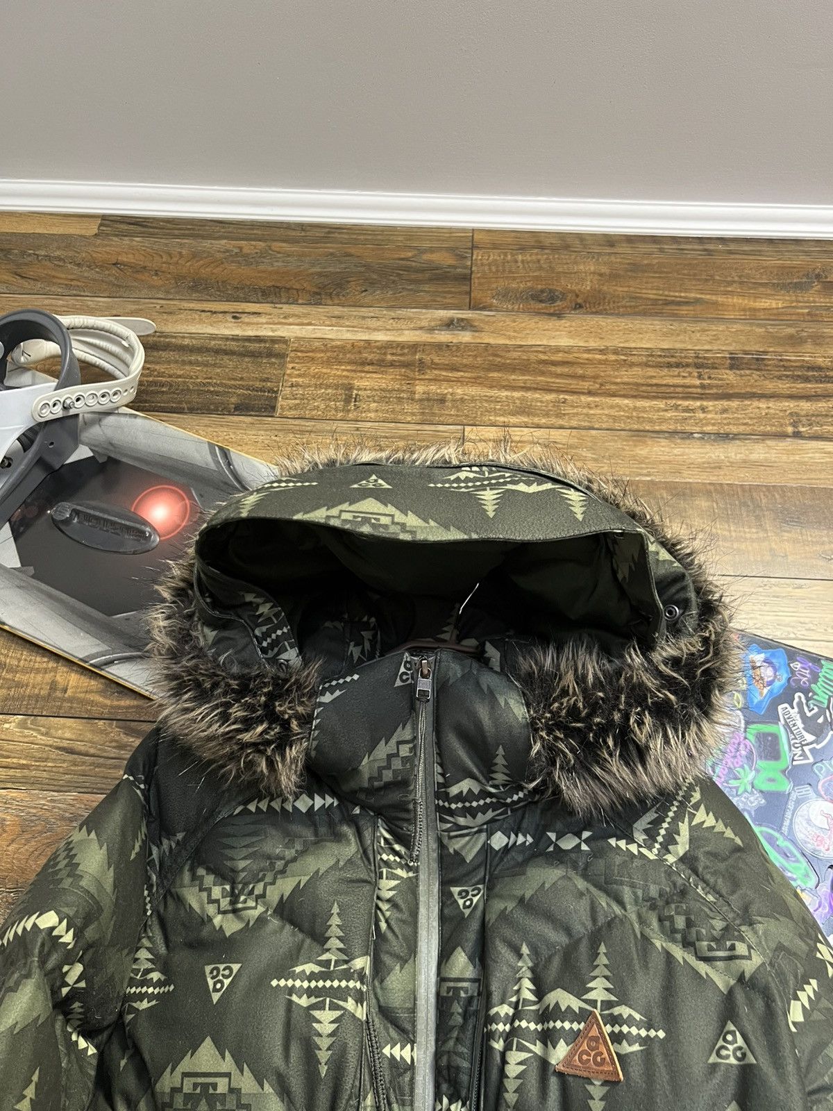 Vintage RARE Vintage Nike Acg down Jacket parkas Size US XL / EU 56 / 4 - 18 Thumbnail