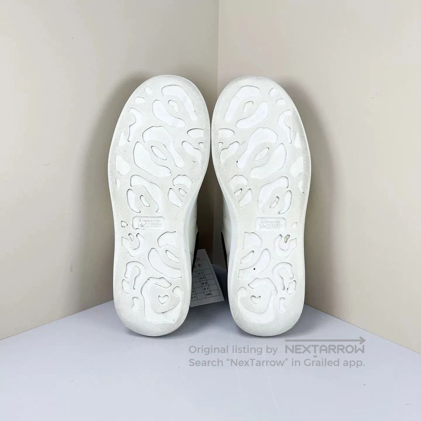 Alexander McQueen Alexander McQueen Black Tail Platform Sneakers. Size US 8.5 / EU 41-42 - 5 Thumbnail