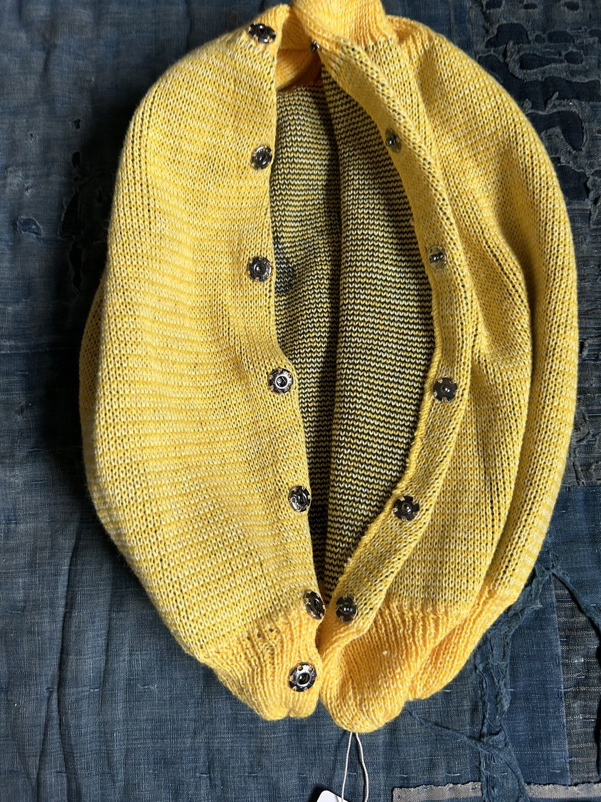 Kapital × Kapital Kountry Kapital smiley beanie hat glove cover Size ONE SIZE - 5 Thumbnail