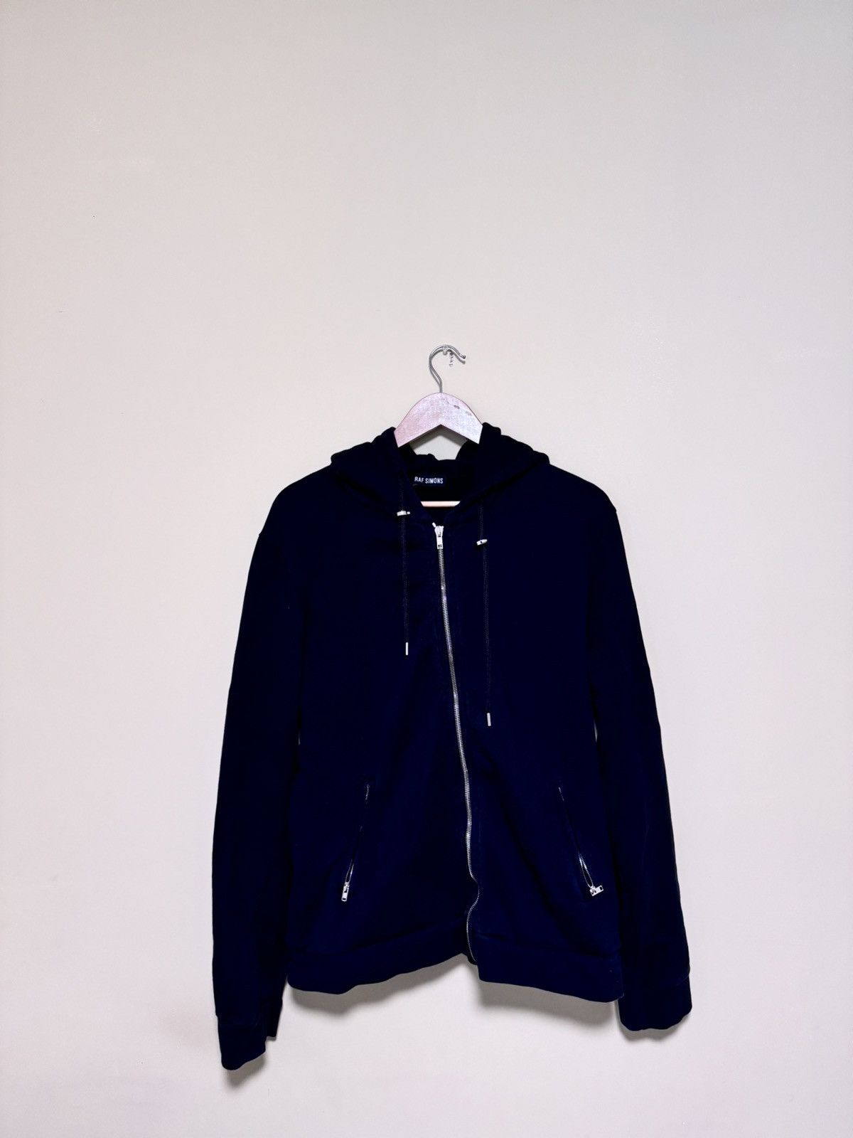 Raf Simons Raf Simons 2015 Astronaut Canvas Koi Fish Hoodie Size US M / EU 48-50 / 2 - 2 Thumbnail