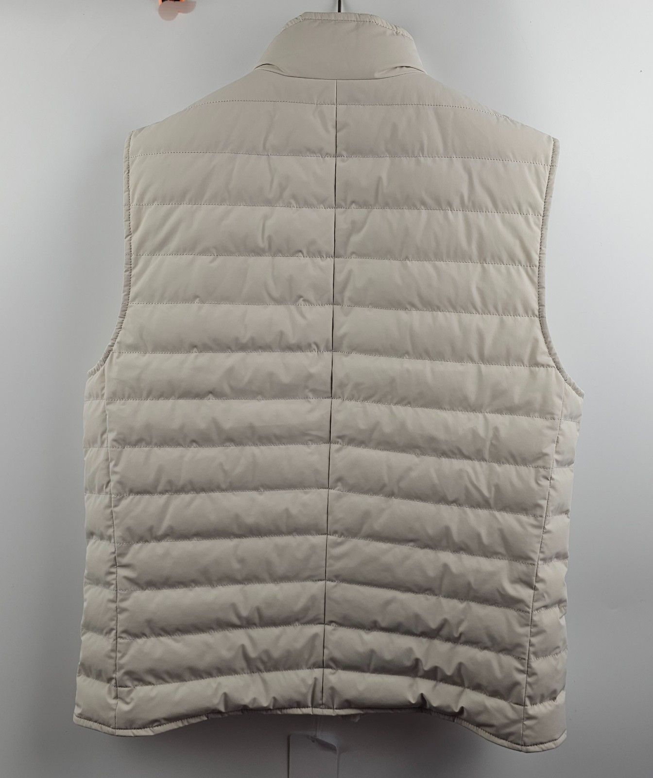 Brunello Cucinelli BRUNELLO CUCINELLI $2650 Ivory Down Vest New & Authentic Size US L / EU 52-54 / 3 - 6 Thumbnail