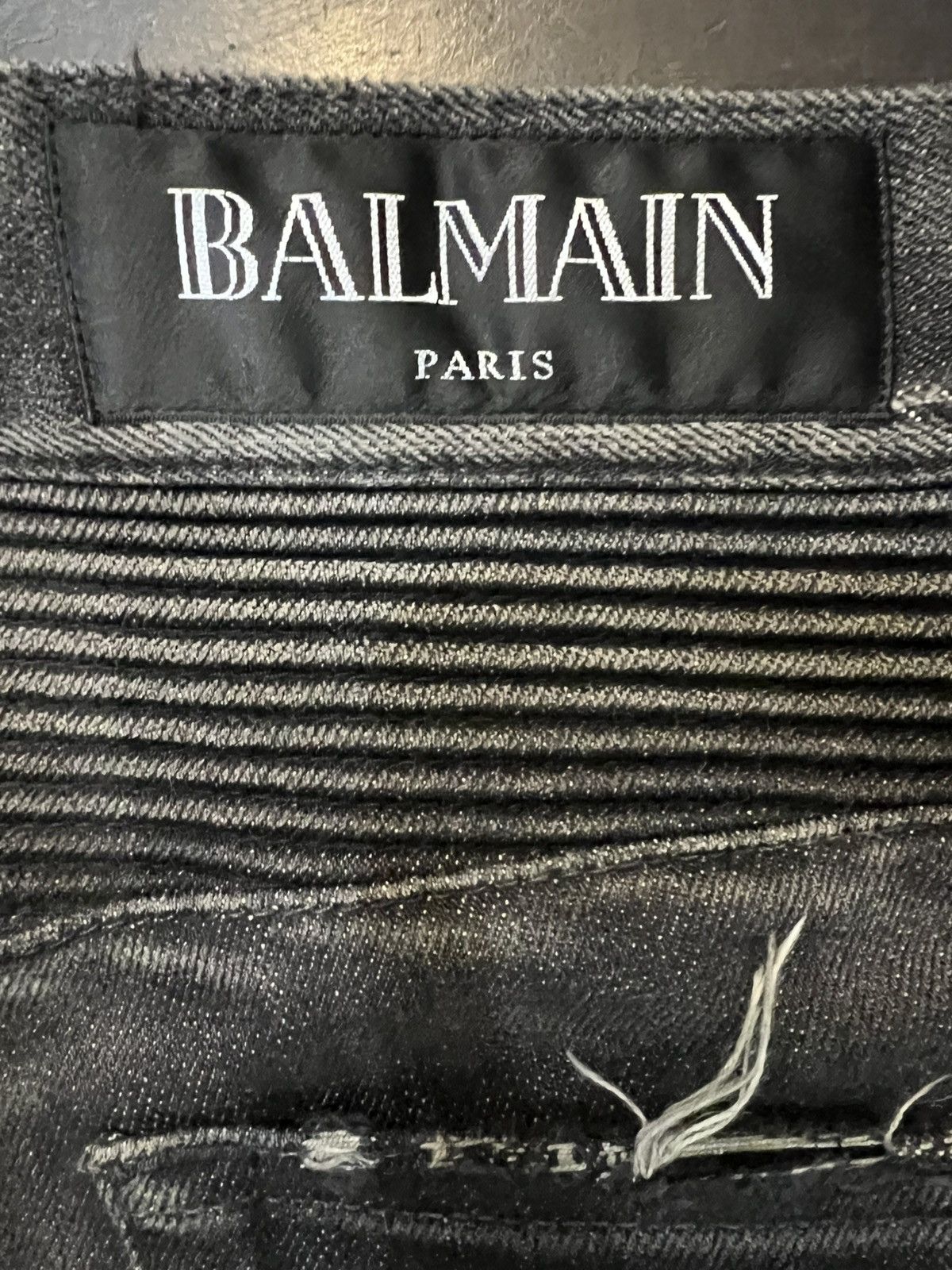 Balmain Balmain Biker Jeans Size US 32 / EU 48 - 3 Thumbnail
