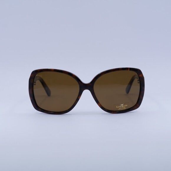 Kate Spade Kate Spade DARILYNN/P/S 0CX4 VW Sunglasses Havana Butterfly Size ONE SIZE - 5 Thumbnail