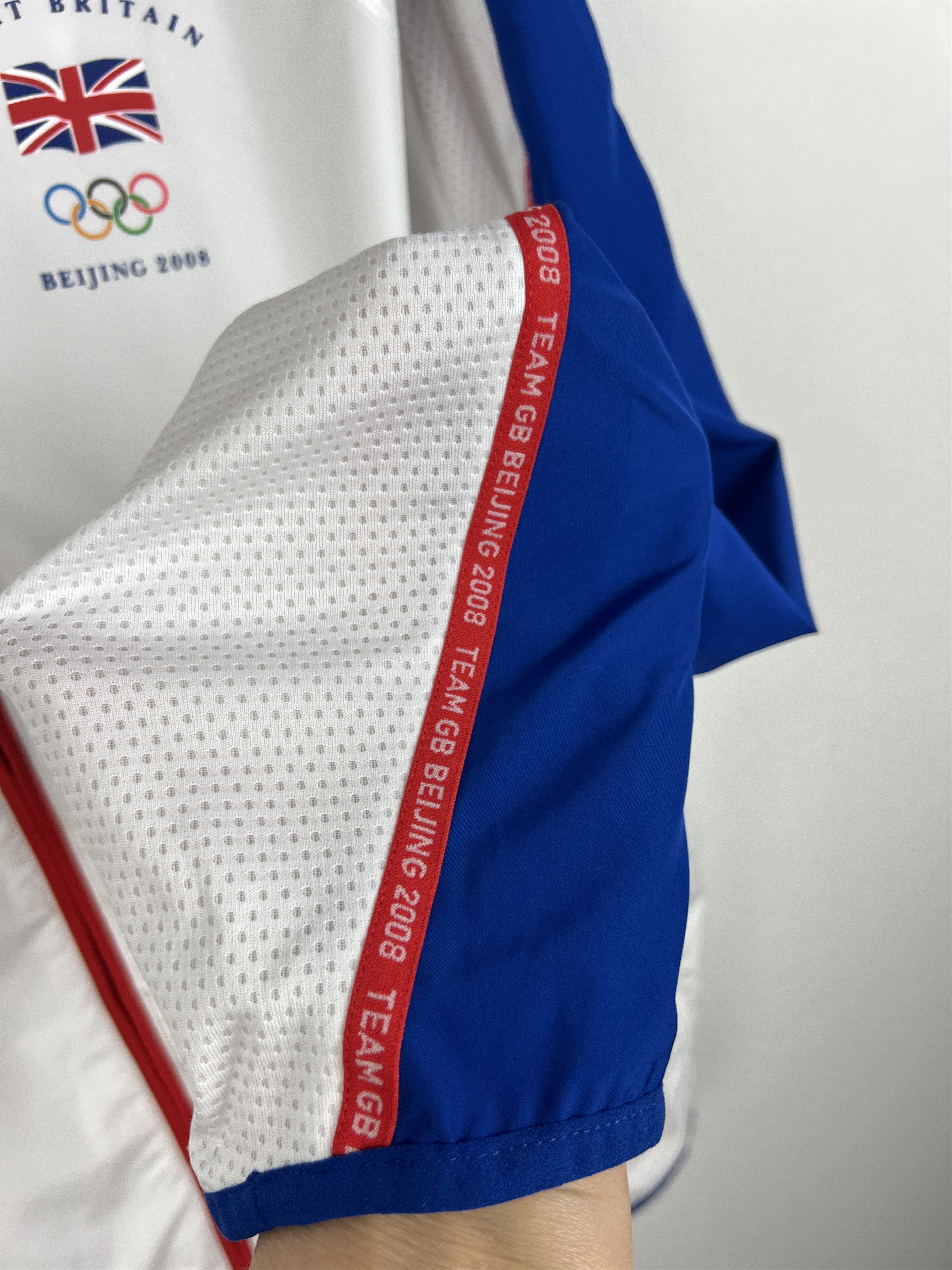 Adidas Vintage Great Britain Olympics Player Issue Jacket Track Top Size US L / EU 52-54 / 3 - 7 Thumbnail