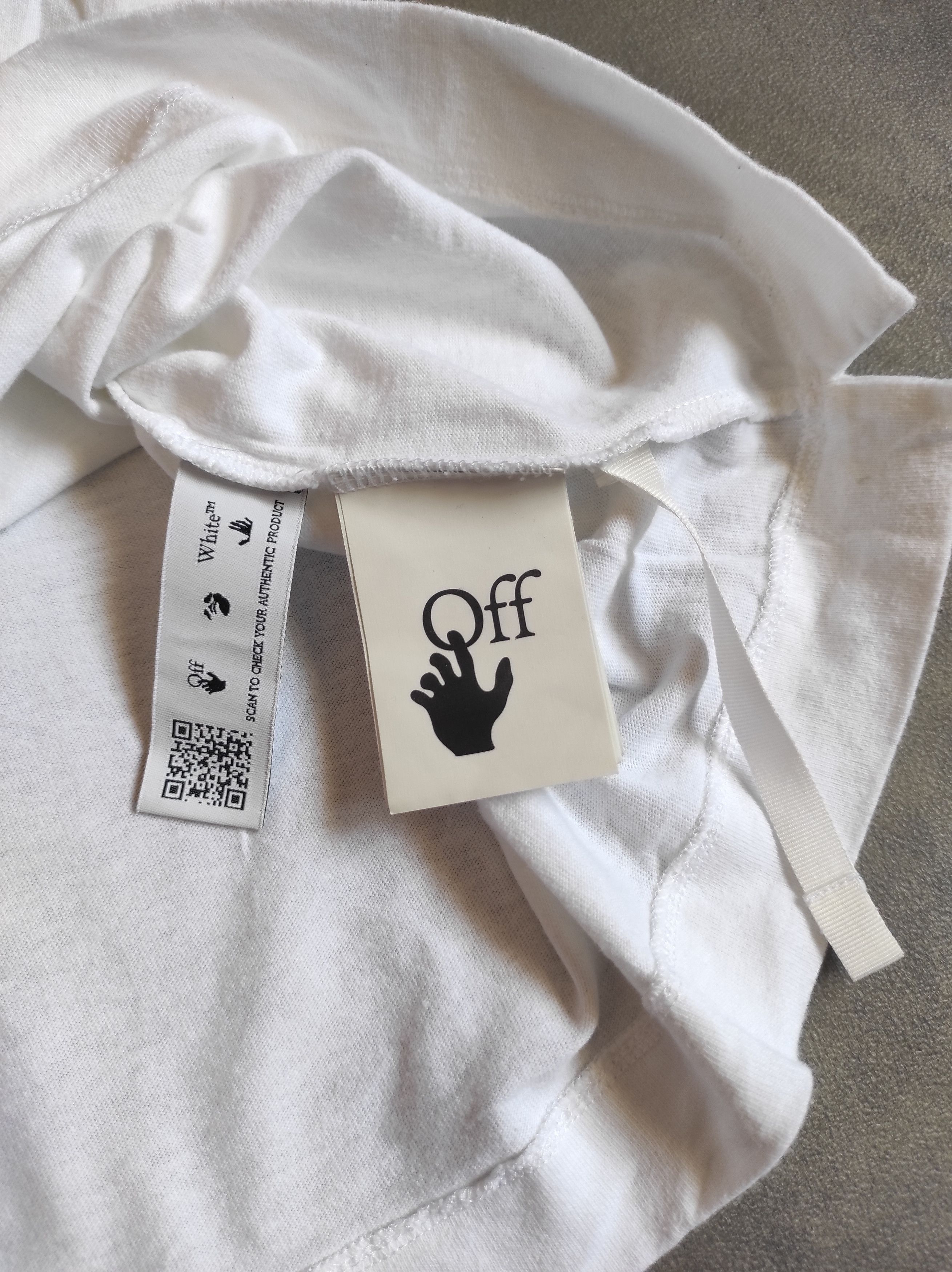 Off-White Off-White Brush Stroke Arrow Tee Size US L / EU 52-54 / 3 - 10 Thumbnail