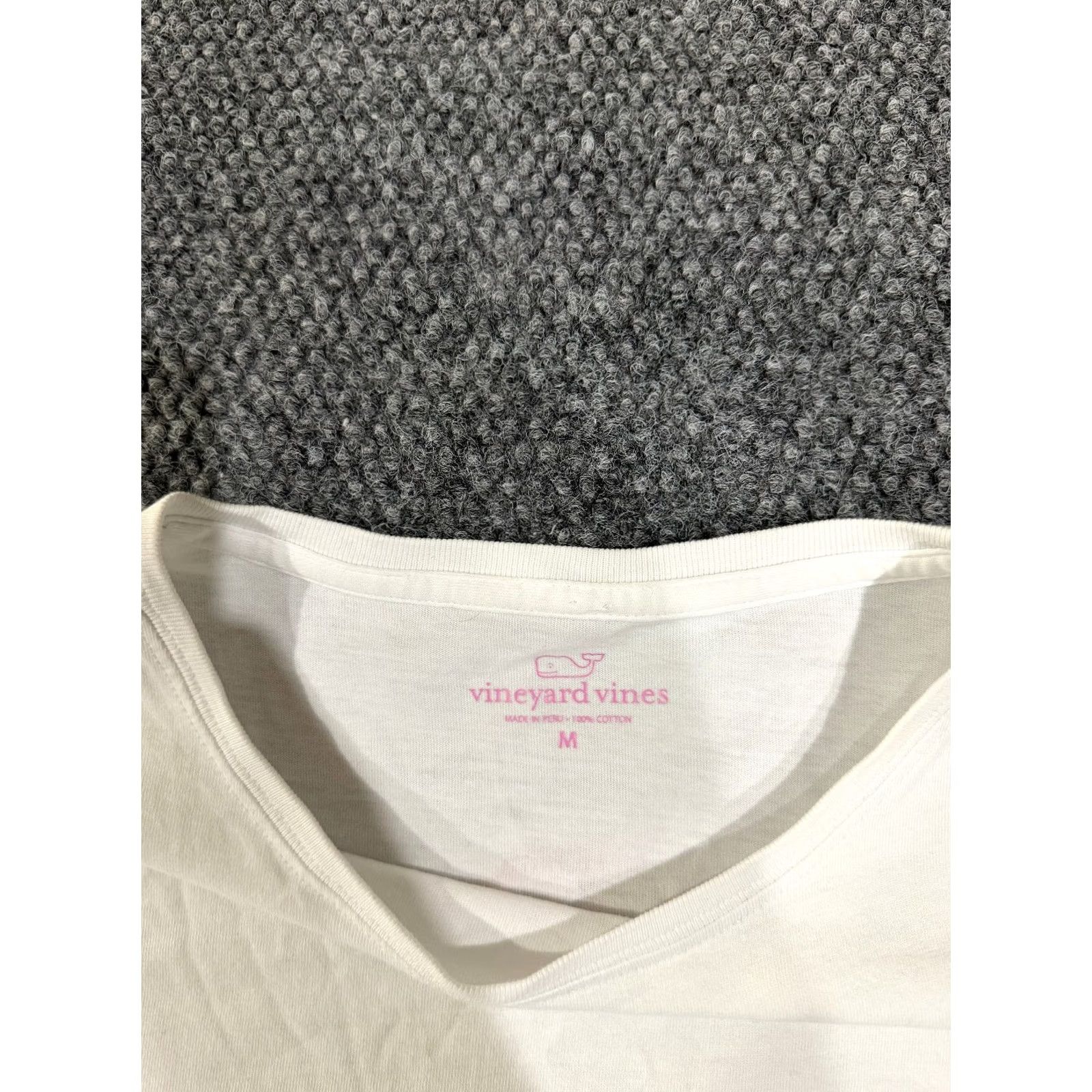 Vineyard Vines Vineyard Vines T Shirt Womens Medium White Long Sleeve Pocket Logo Casual Womens Regular Size M / US 6-8 / IT 42-44 - 7 Thumbnail