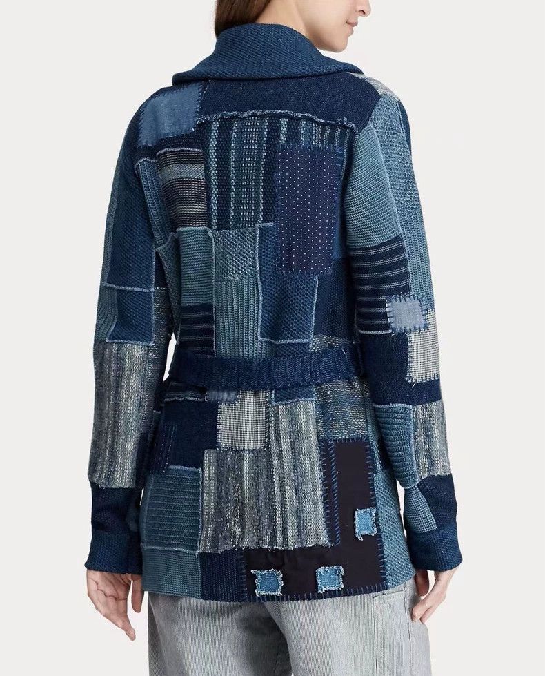 RRL Ralph Lauren RRL Ralph Lauren Women's retro blue dyed Baijia fabric pat Size M / US 6-8 / IT 42-44 - 3 Thumbnail