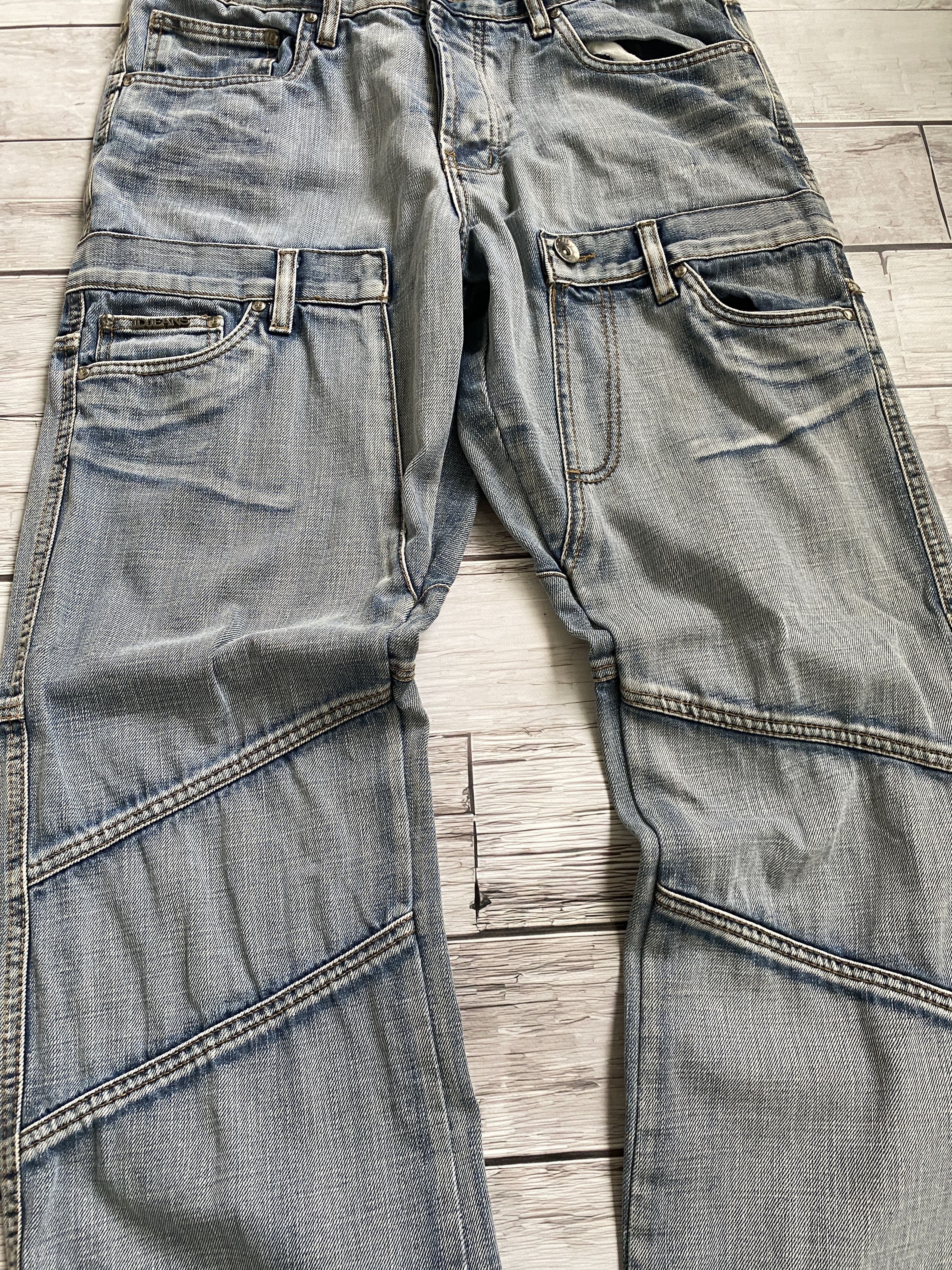 Other Vintage Rick Owens Junya Watanabe Style Distressed Jeans Size US 32 / EU 48 - 3 Thumbnail
