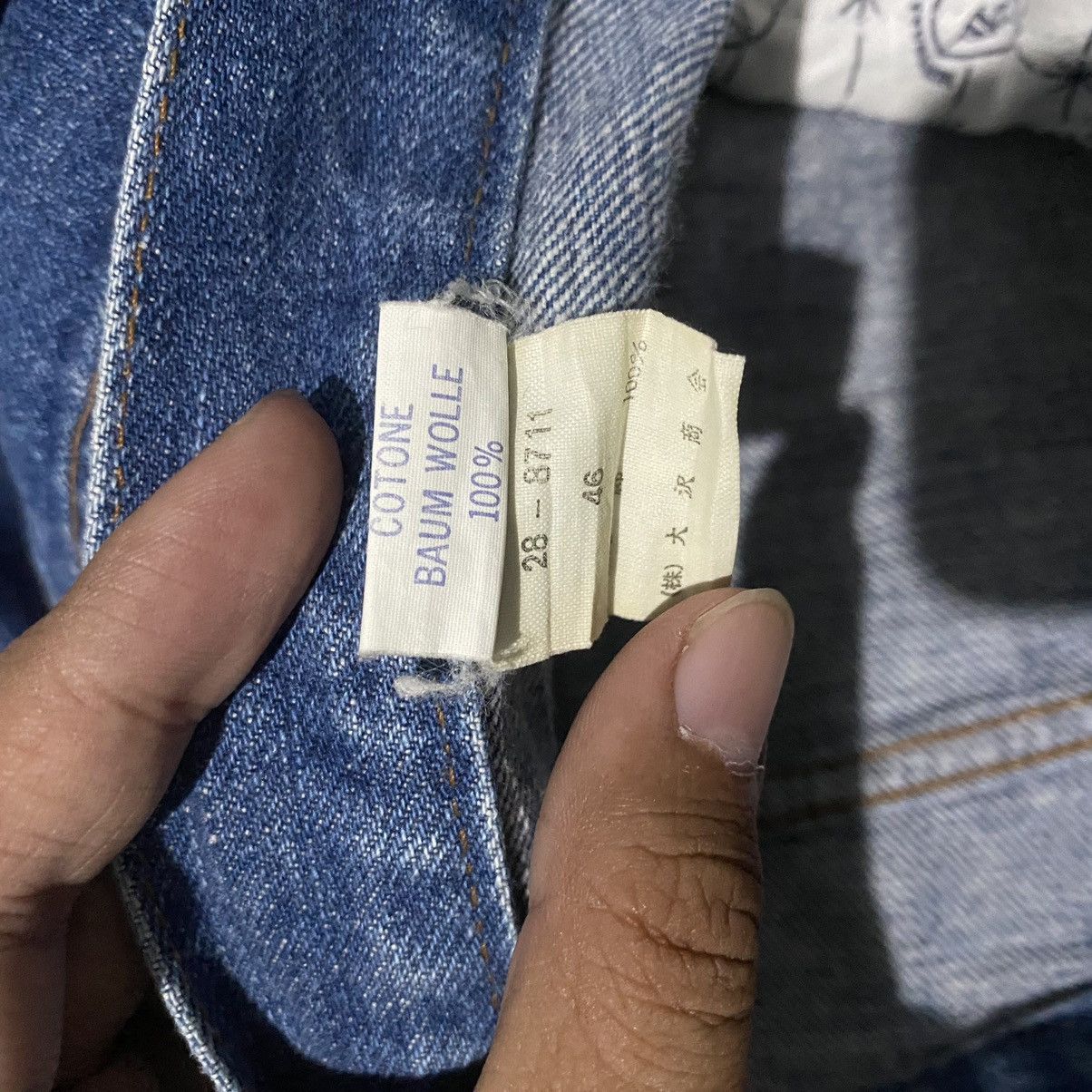 HYDROGEN × Trussardi Trussardi Milano Denim Pants Size 30" / US 8 / IT 44 - 7 Thumbnail