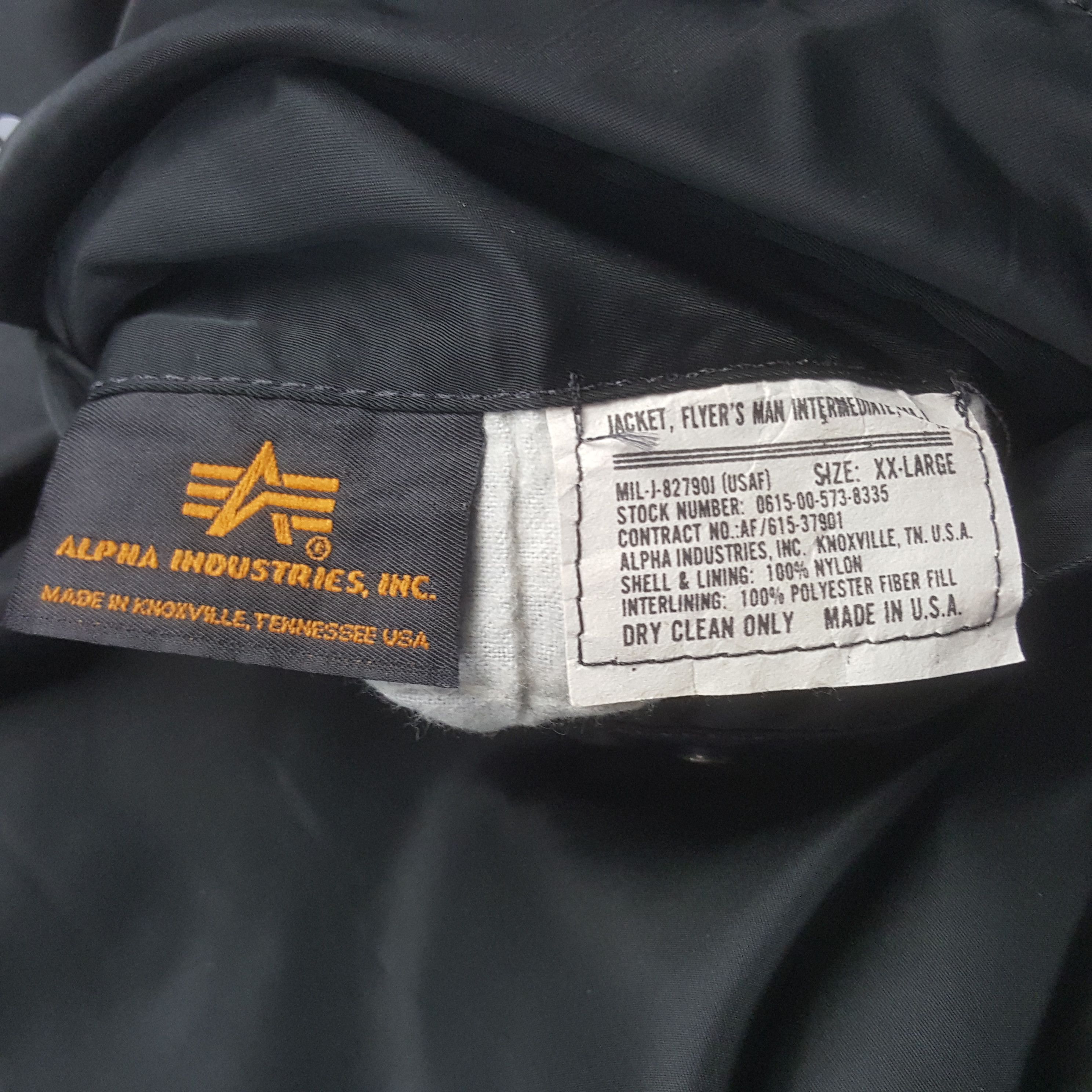Alpha Industries Vintage Alpha Industries Bones Custom Bombers Jacket C315N24 Size US XL / EU 56 / 4 - 11 Thumbnail