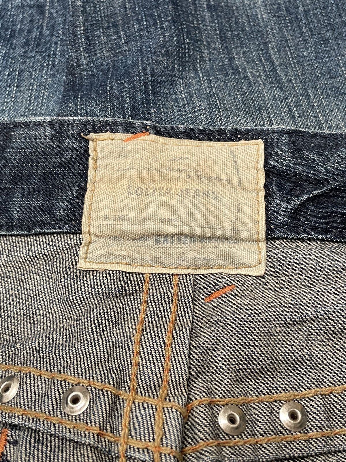 Japanese Brand × Vintage Vintage Japanese Brand Lolita Flared Jeans 1990s Size US 31 - 10 Thumbnail