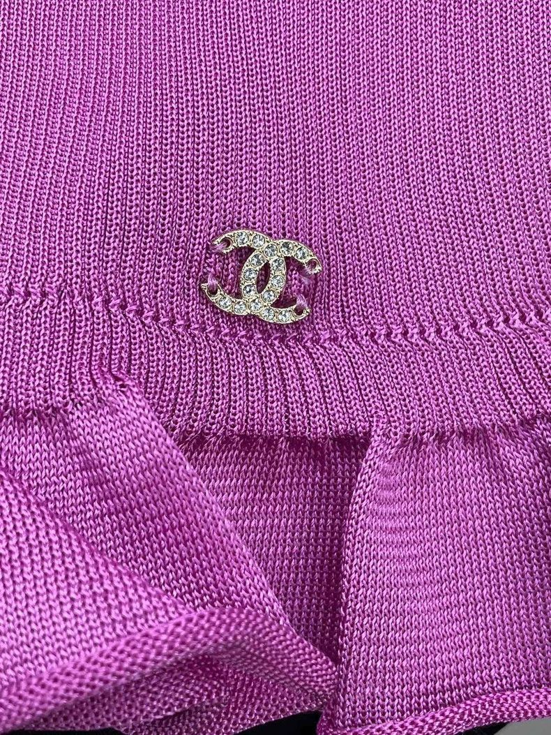Other Chanel Sleeveless Ruffle Hem Top Size M / US 6-8 / IT 42-44 - 4 Thumbnail