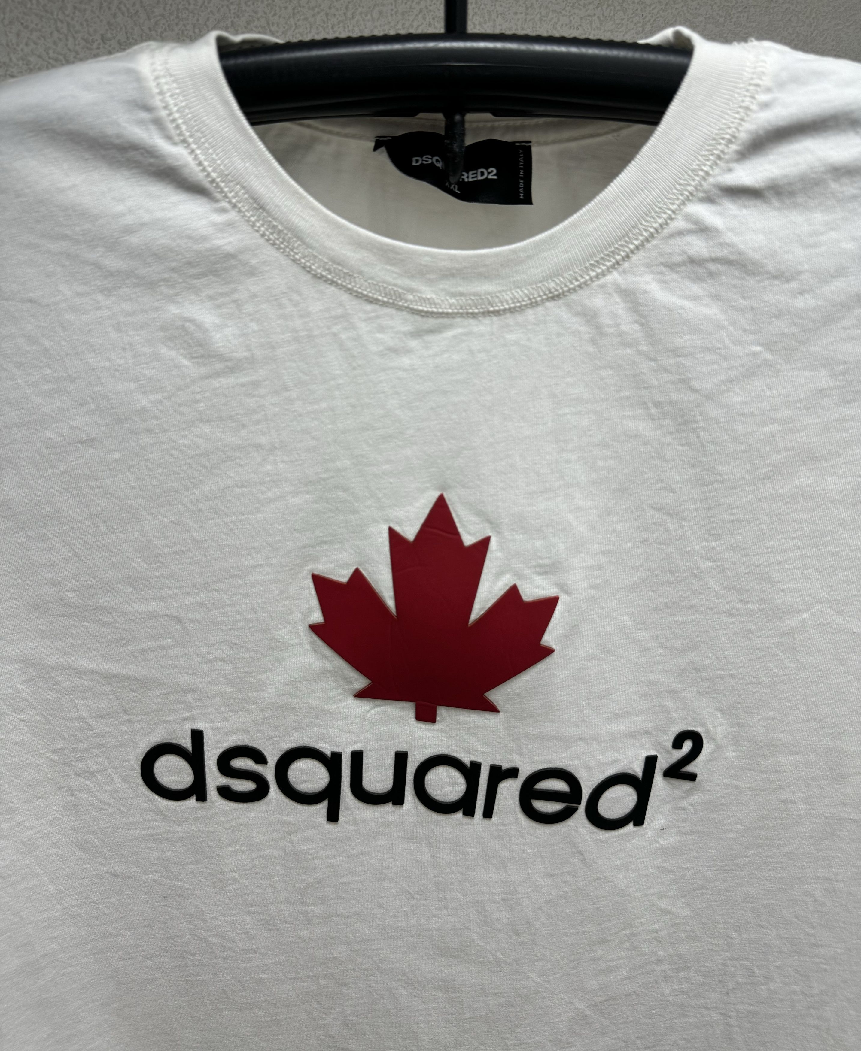 Dsquared2 Dsquared dsquared2 dsq big logo white t-shirt Xxl 2xl Size US XXL / EU 58 / 5 - 7 Thumbnail