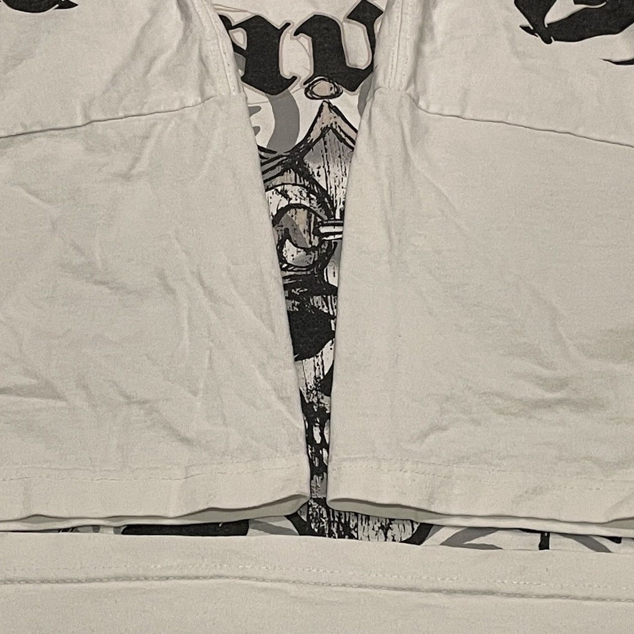 Affliction × Ed Hardy × Tapout Rare Wings Cross Tee Y2K Affliction Style Size US XXL / EU 58 / 5 - 6 Thumbnail