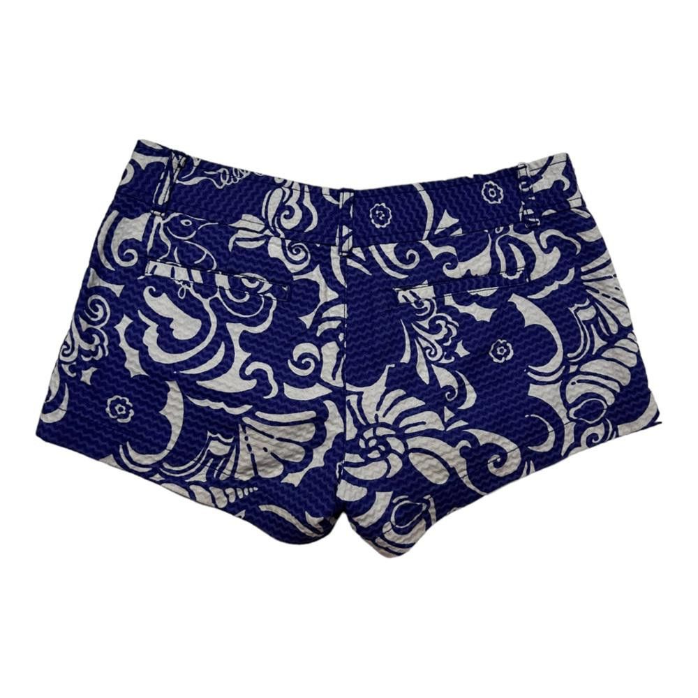 Designer Lilly Pulitzer l Walsh Short In Blue Tide Size 0 Size 25" / US 0 / IT 36 - 3 Thumbnail