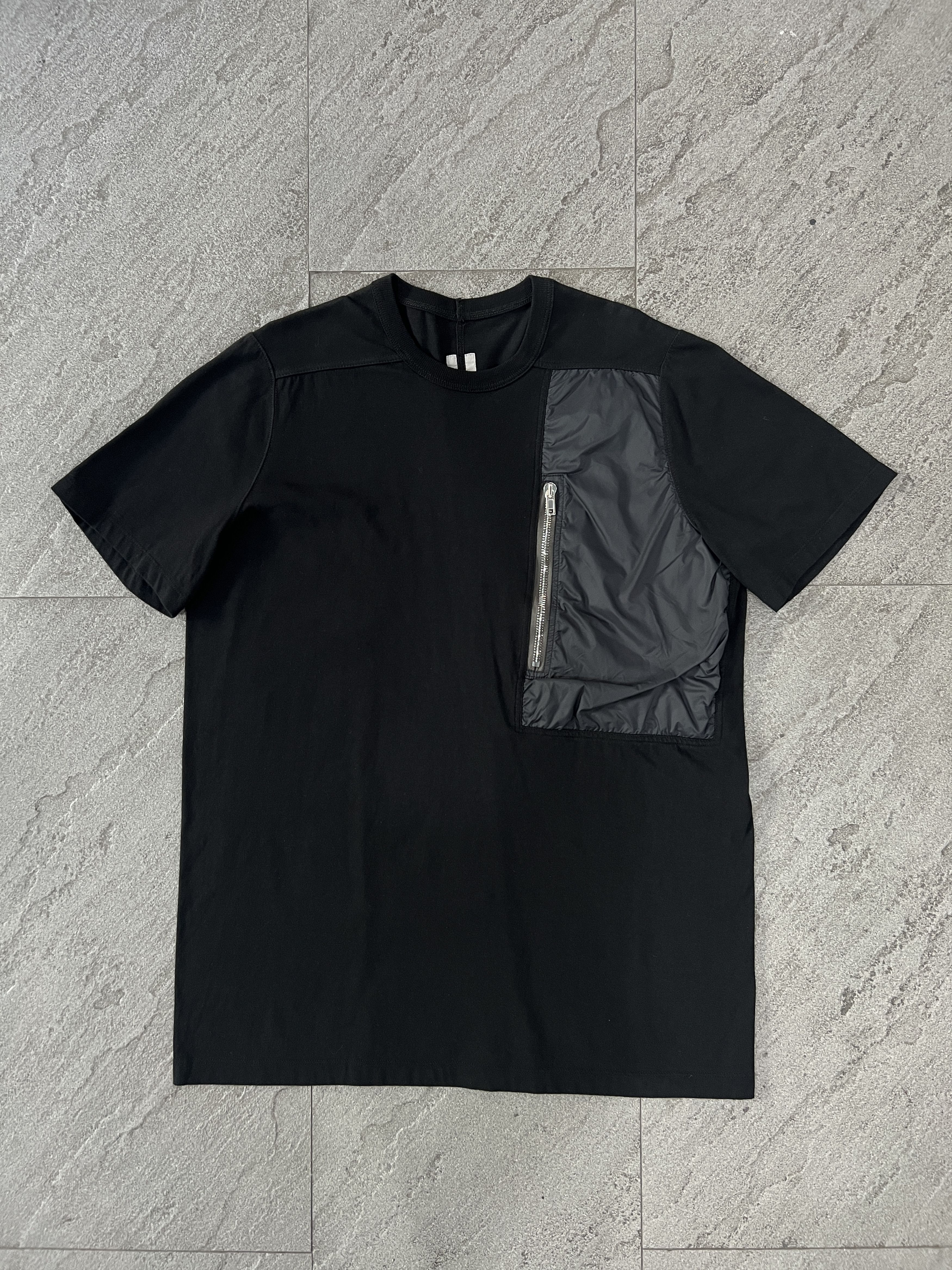 Rick Owens Rick Owens Zip Pocket Tee Black L Size US L / EU 52-54 / 3 - 1 Thumbnail