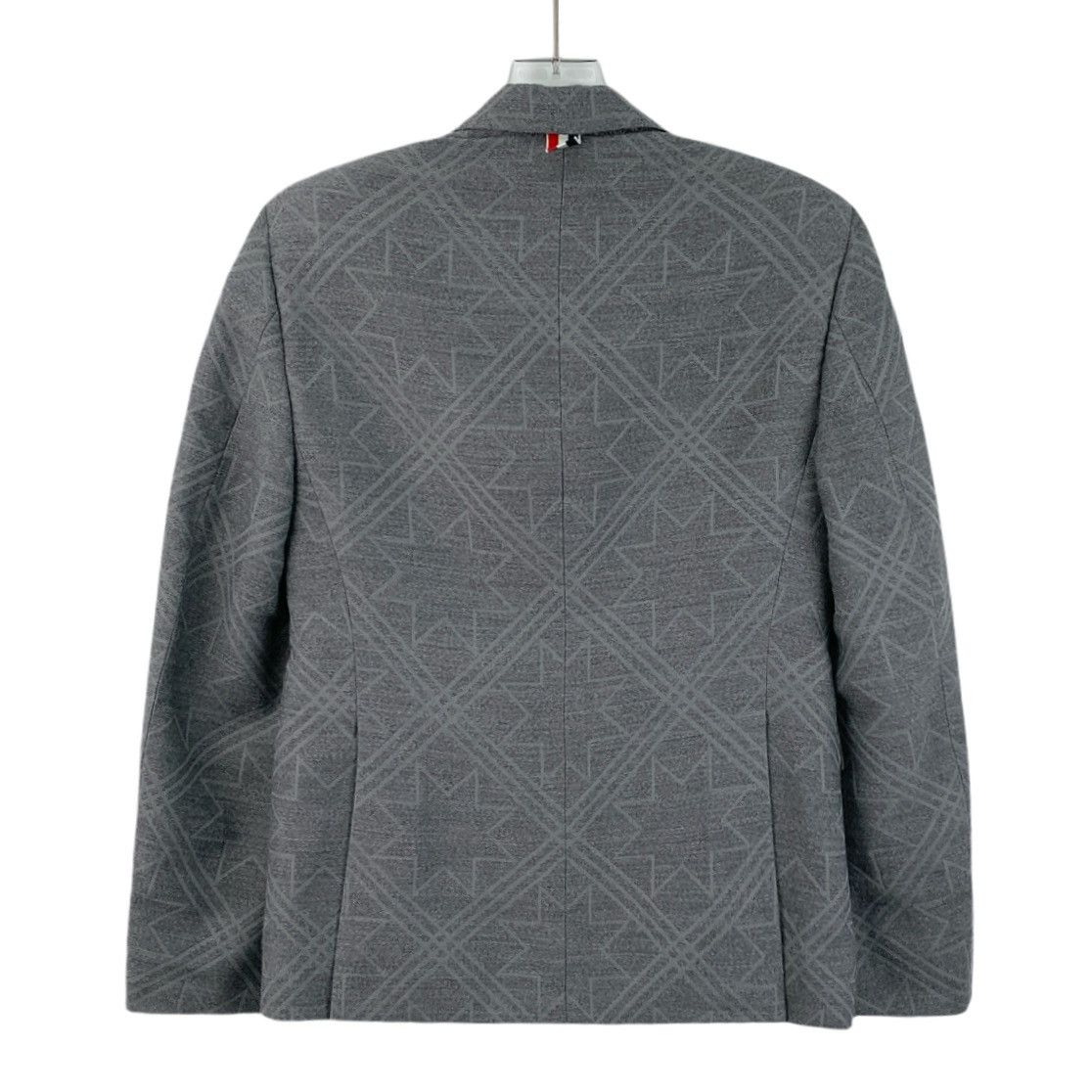 Thom Browne THOM BROWNE Gray Dark Wool Long Sleeve Blazer Size XS / US 0-2 / IT 36-38 - 2 Thumbnail
