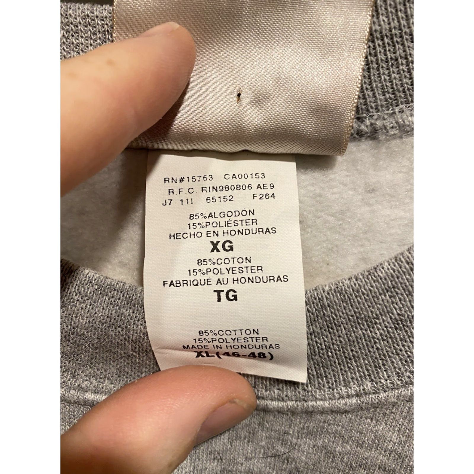 Hanes VINTAGE Mens XL Hanes Sweatshirt Gray Auto Body Car Club Watertown MA Mens XL Size US XL / EU 56 / 4 - 6 Thumbnail