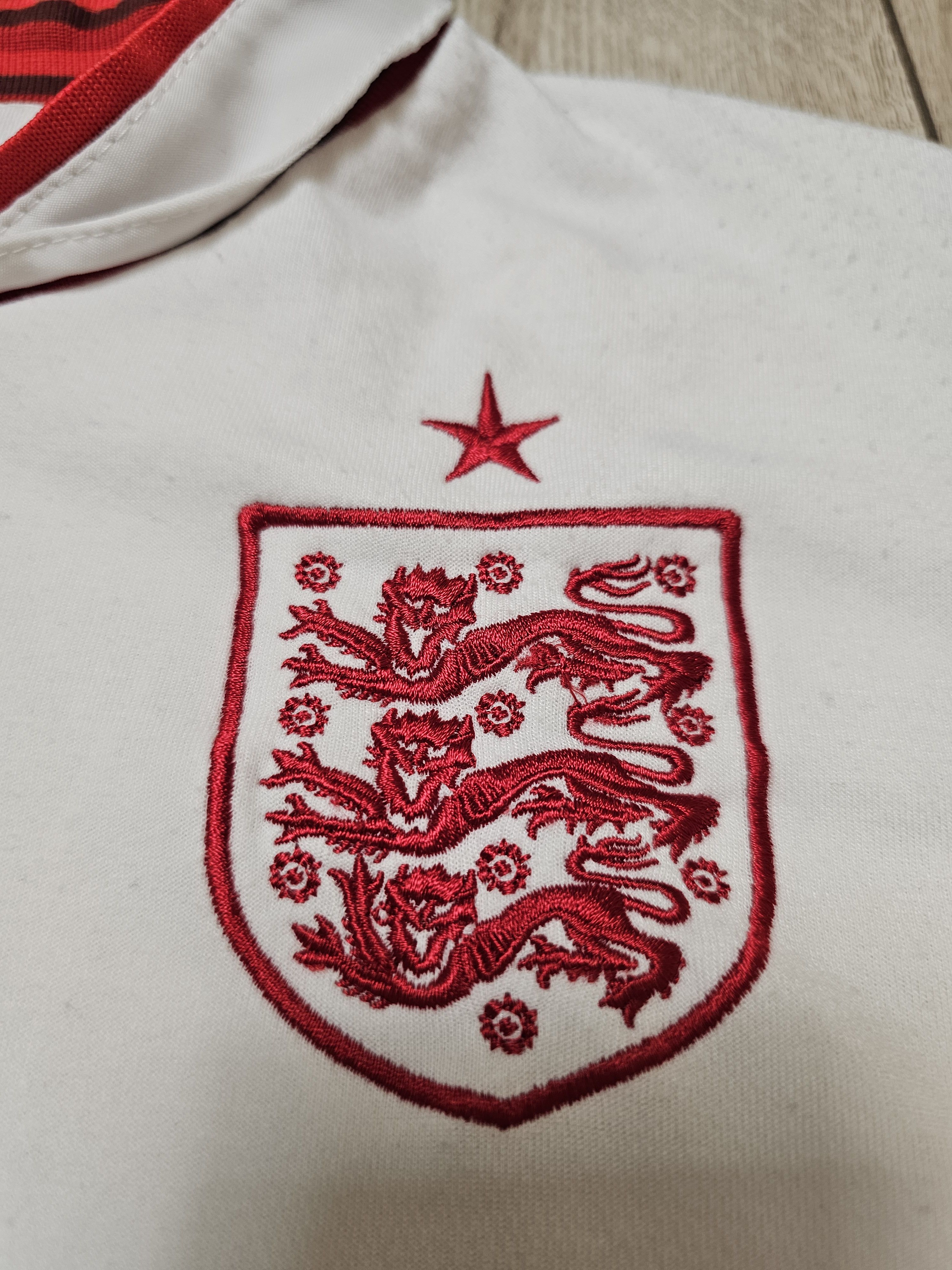 All Sport × Umbro × Vintage ENGLAND 2012 2013 HOME FOOTBALL SHIRT SOCCER JERSEY Size US XL / EU 56 / 4 - 4 Thumbnail
