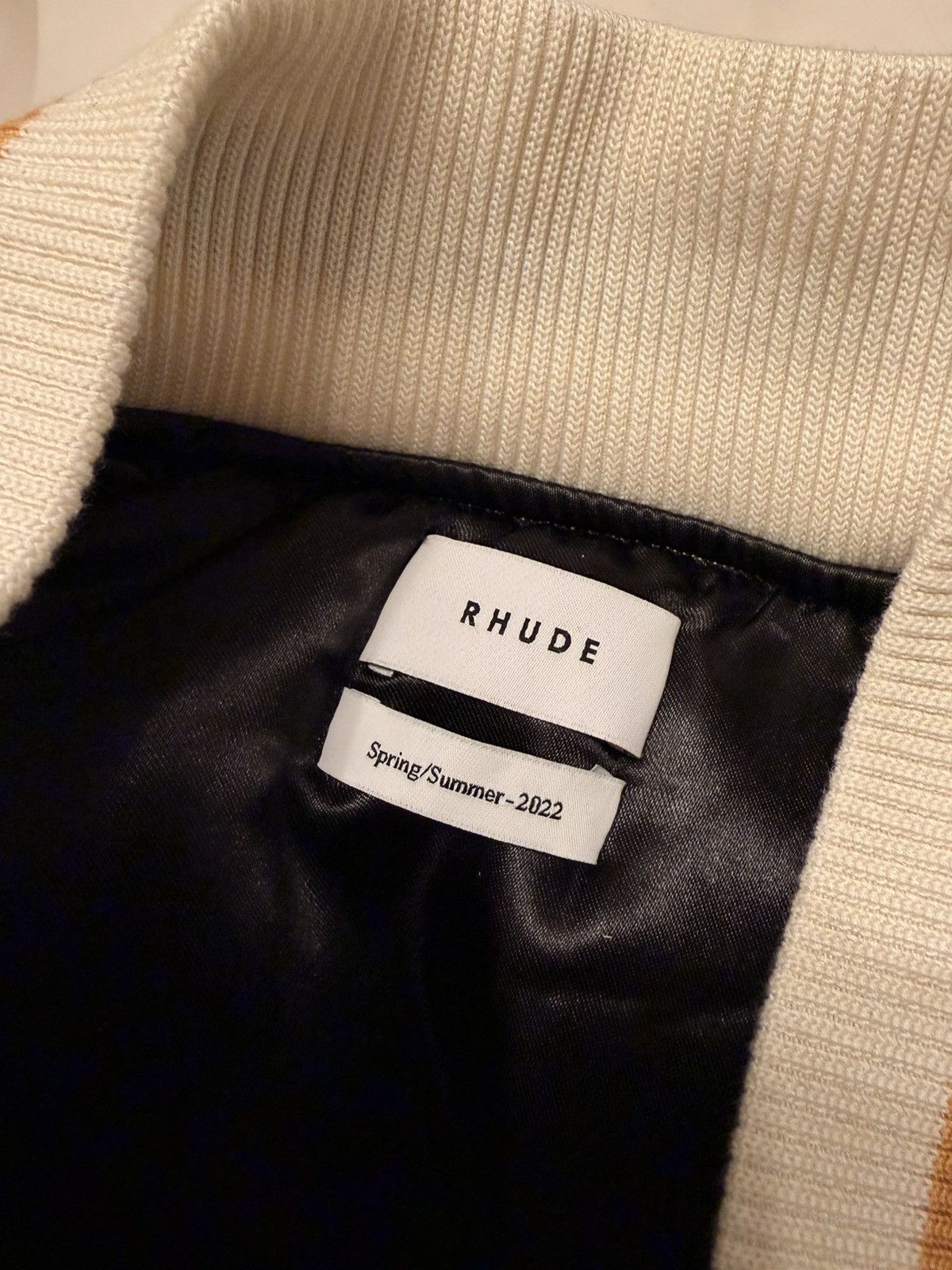 Rhude Rhude Smoking Bomber Jacket Vegas SS 2022 — Size L Size US L / EU 52-54 / 3 - 7 Thumbnail