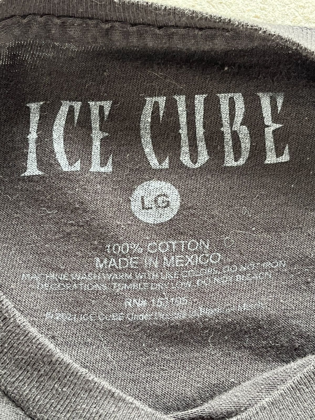 Rap Tees Ice Cube t- shirt 00’s Size US L / EU 52-54 / 3 - 6 Thumbnail