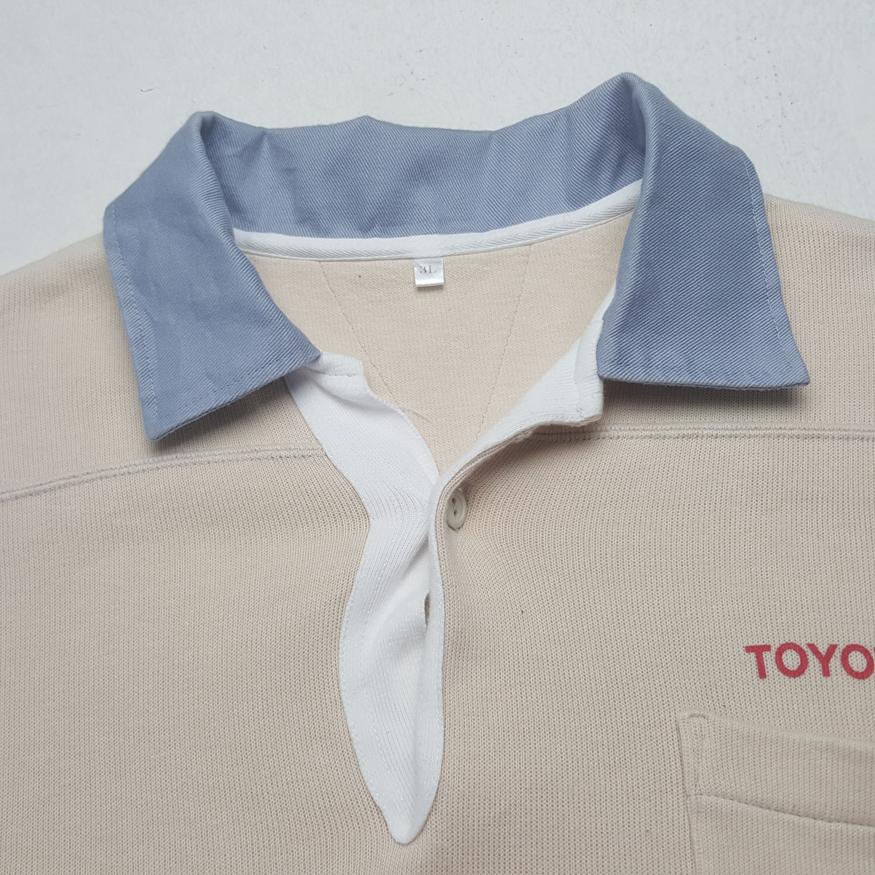 Japanese Brand × Vintage Vintage Toyota Worker Polos Sweatshirt Size US S / EU 44-46 / 1 - 5 Thumbnail