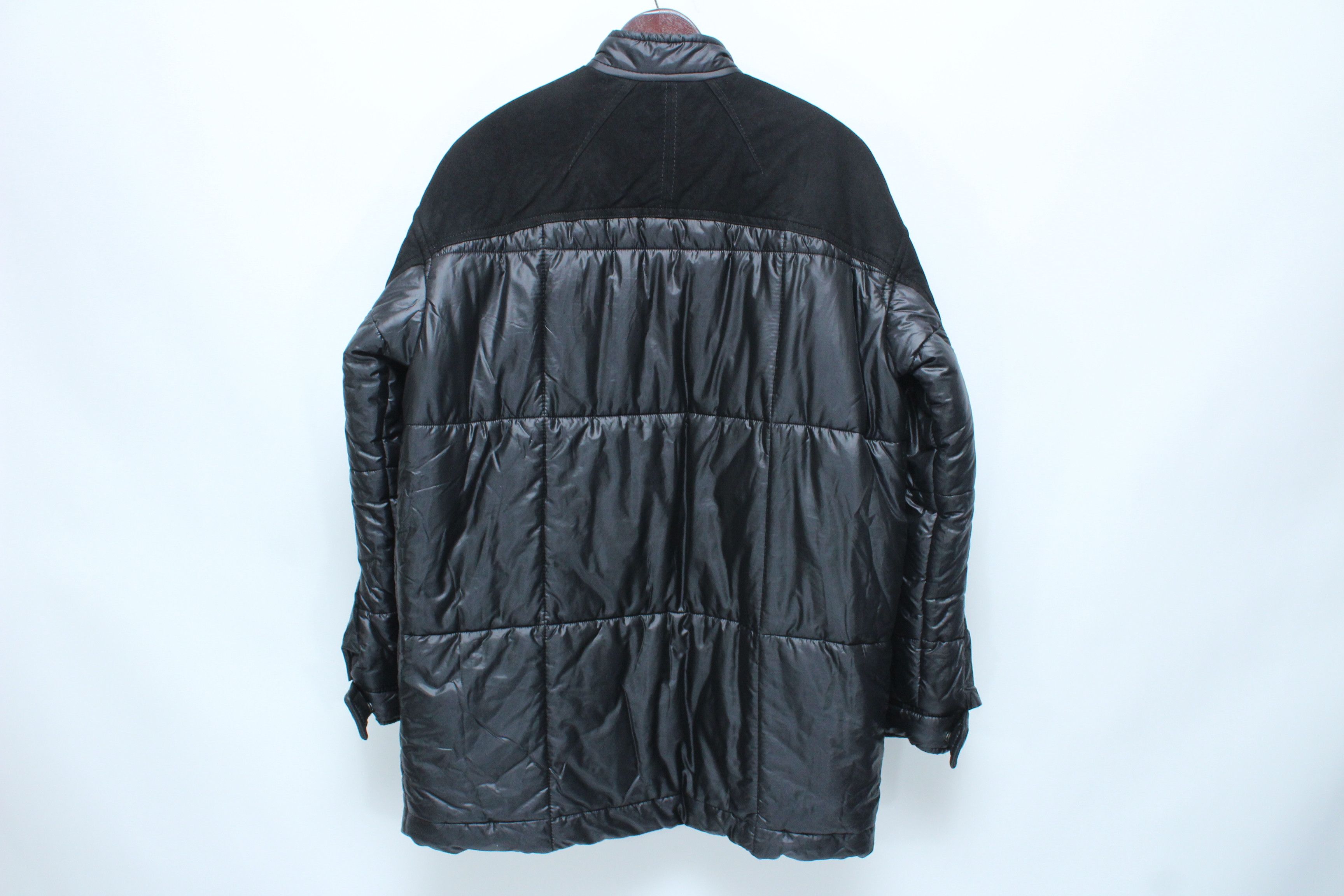 Haider Ackermann FW19 Haider Ackermann Quilted Nylon Suede Panel Jacket Sz 34 Size XS / US 0-2 / IT 36-38 - 11 Thumbnail