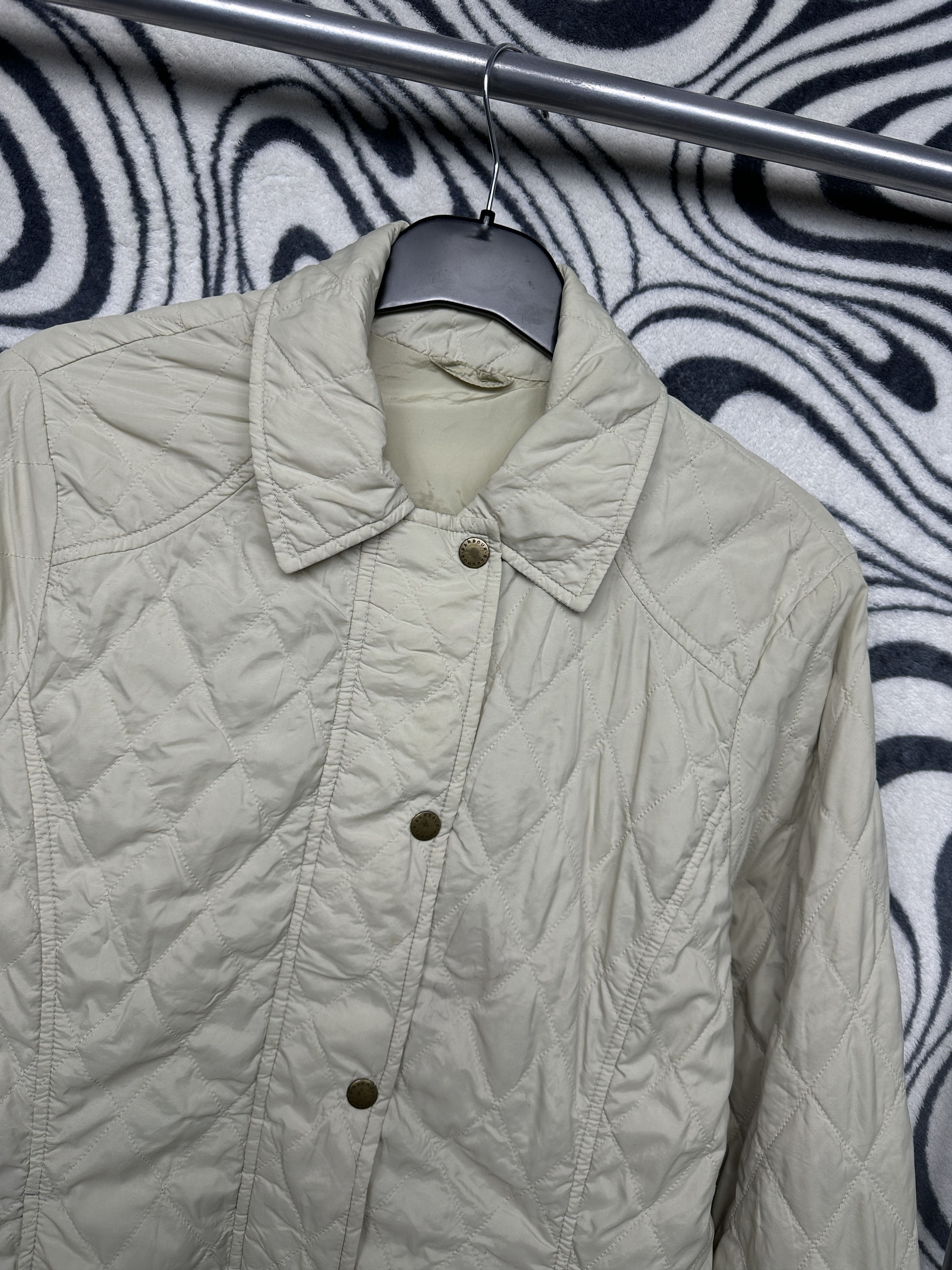 Barbour Barbour Womens Matt Flyweight Newmarket Quilted Jacket Size L / US 10 / IT 46 - 2 Thumbnail