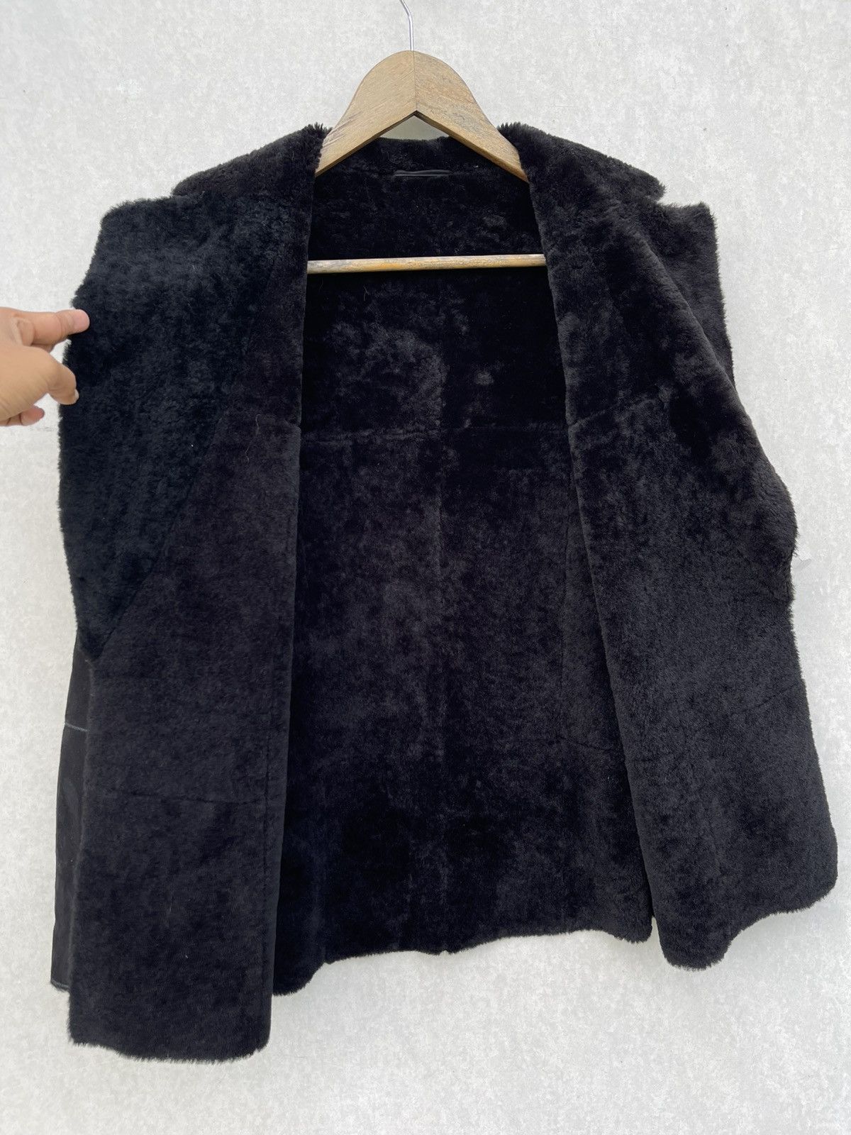 Loewe 🔥RARE🔥 LOEWE LAMBSKIN SHERLING LEATHER JACKET Size US S / EU 44-46 / 1 - 19 Thumbnail