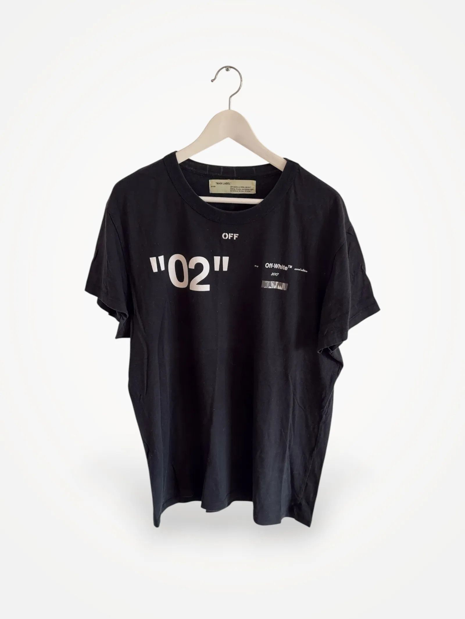 Off-White Off-White Carvaggio ”02” tee for all capsule T-shirt Size US L / EU 52-54 / 3 - 1 Thumbnail
