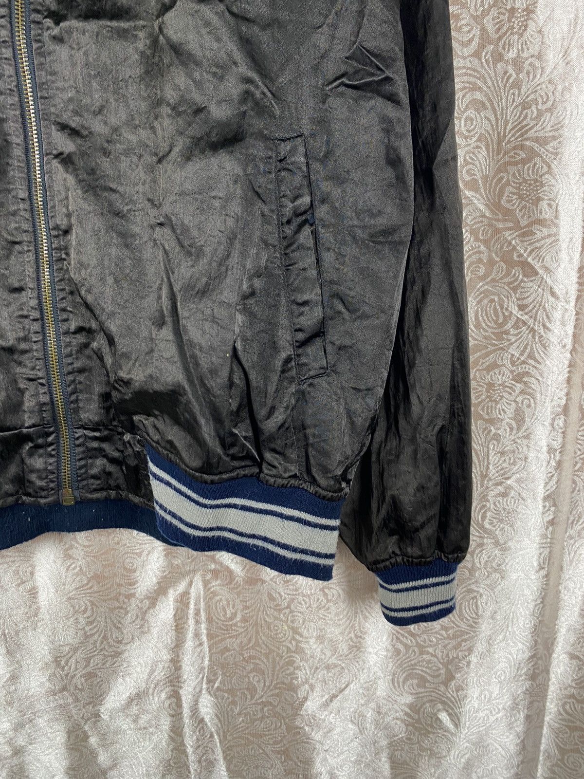 Japanese Brand Vintage Neo Blood Studio Atomic Bowling Team Jacket Black Size US M / EU 48-50 / 2 - 6 Thumbnail
