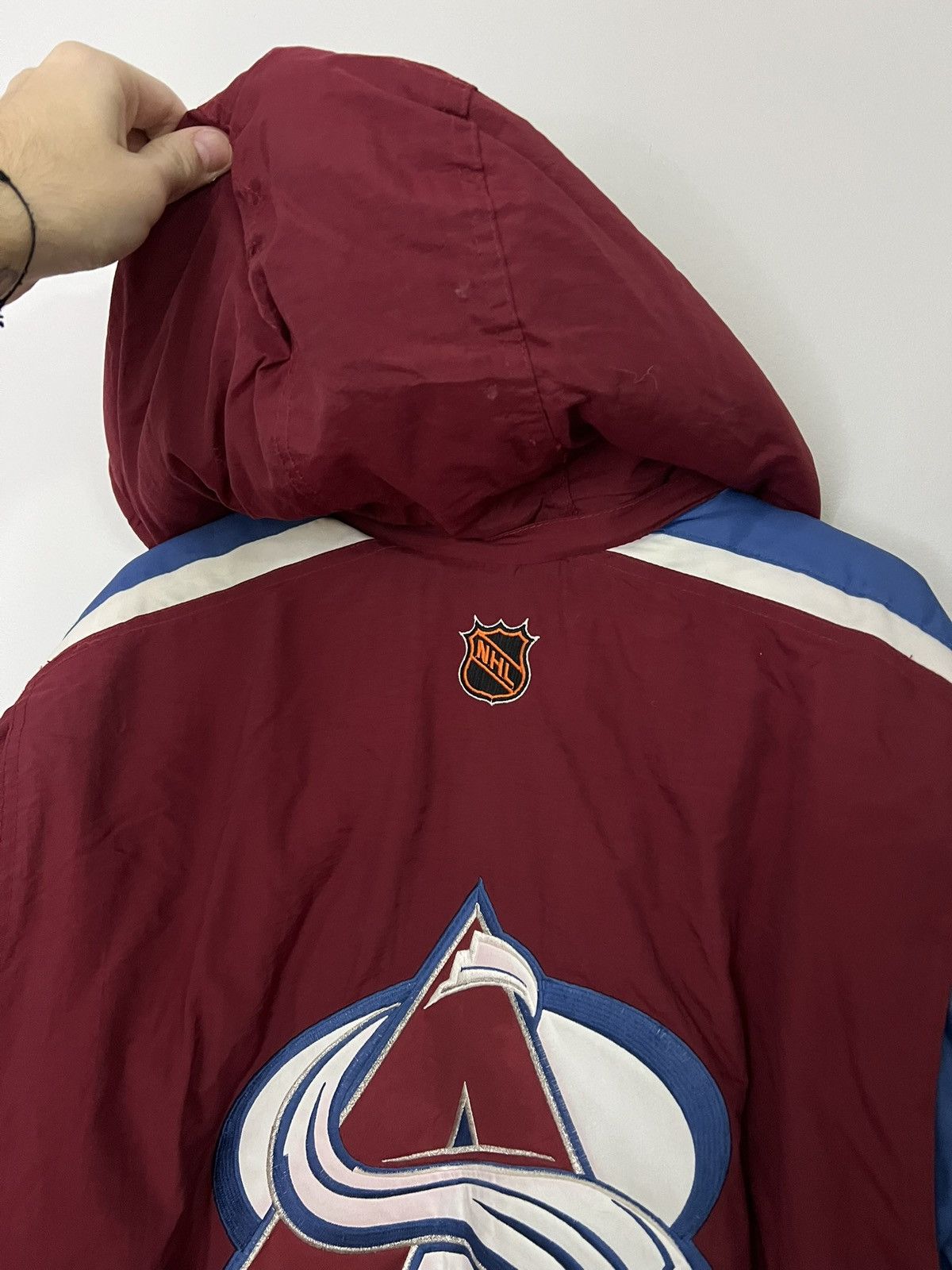 Vintage Colorado Avalanche Jacket NHL Hockey STARTER 90s