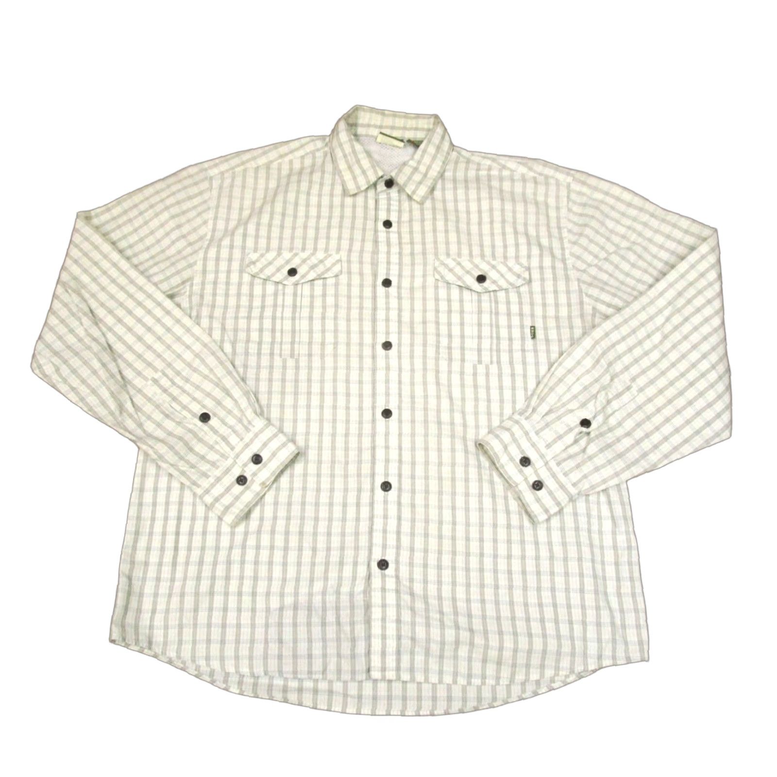 Howler Brothers Howler Brothers Shirt Men L White Plaid Performance Long Sleeve Button Down Size US L / EU 52-54 / 3 - 1 Thumbnail
