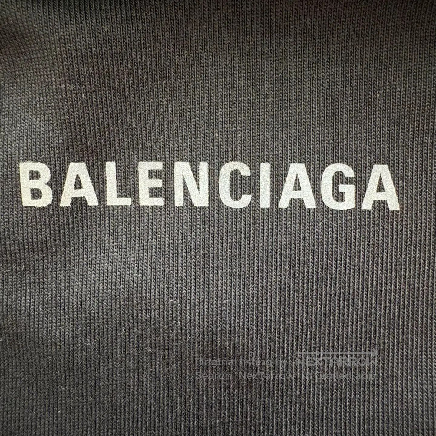 Balenciaga Balenciaga New letter logo with reflective 3M printed blac Size US M / EU 48-50 / 2 - 8 Thumbnail
