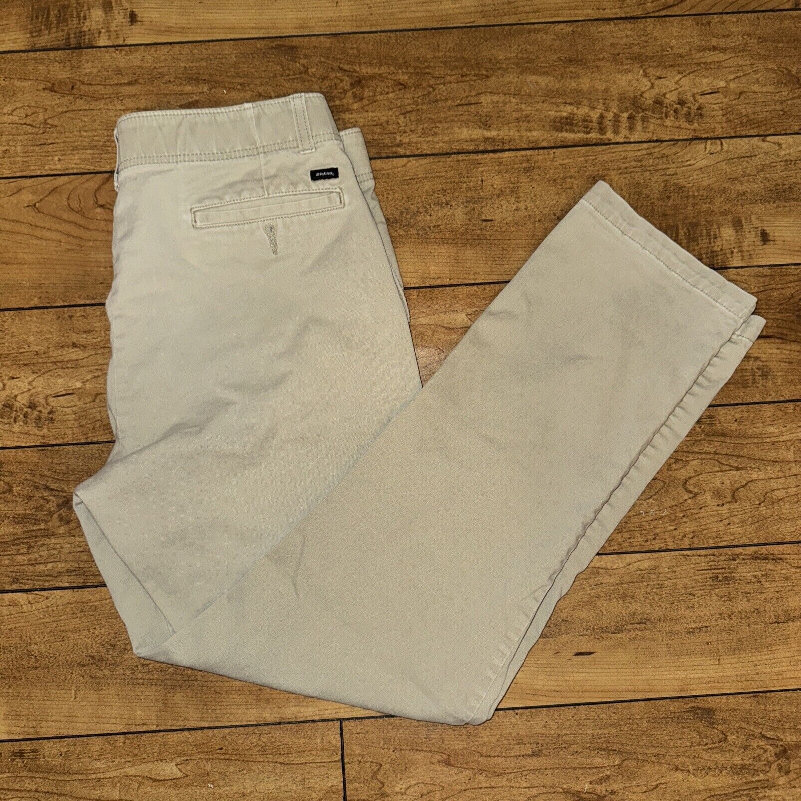 Carhartt × Dickies × Vintage Dickies Flex Chino Pants Khaki 36x31 Workwear Punker Classic Size US 36 / EU 52 - 1 Thumbnail