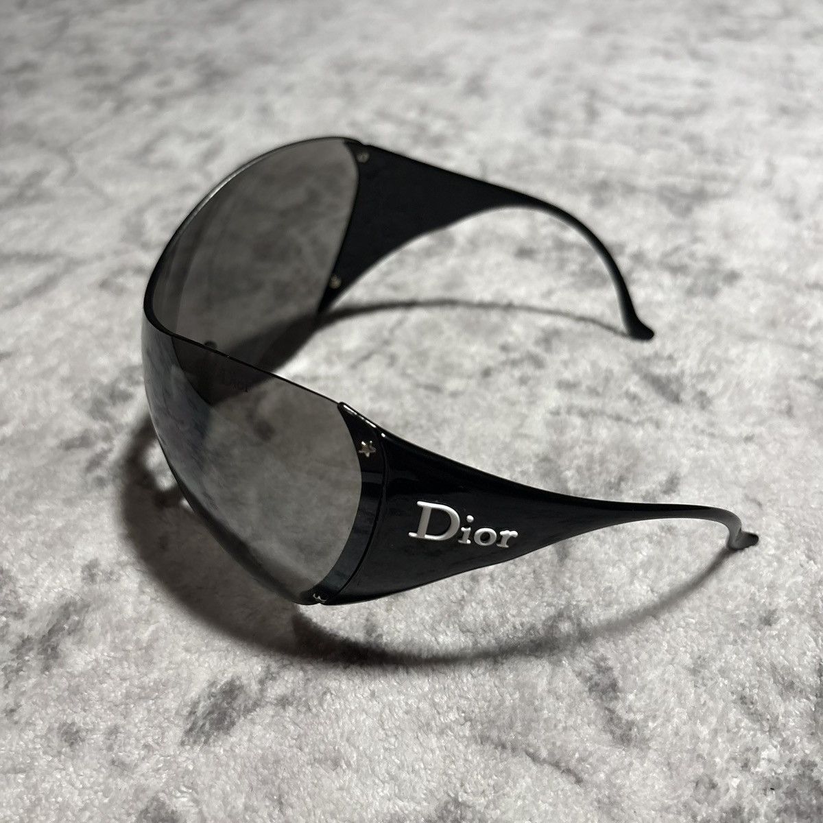 Dior Dior by Galliano 2003 Ski 1 Glasses Black & White Size ONE SIZE - 3 Thumbnail