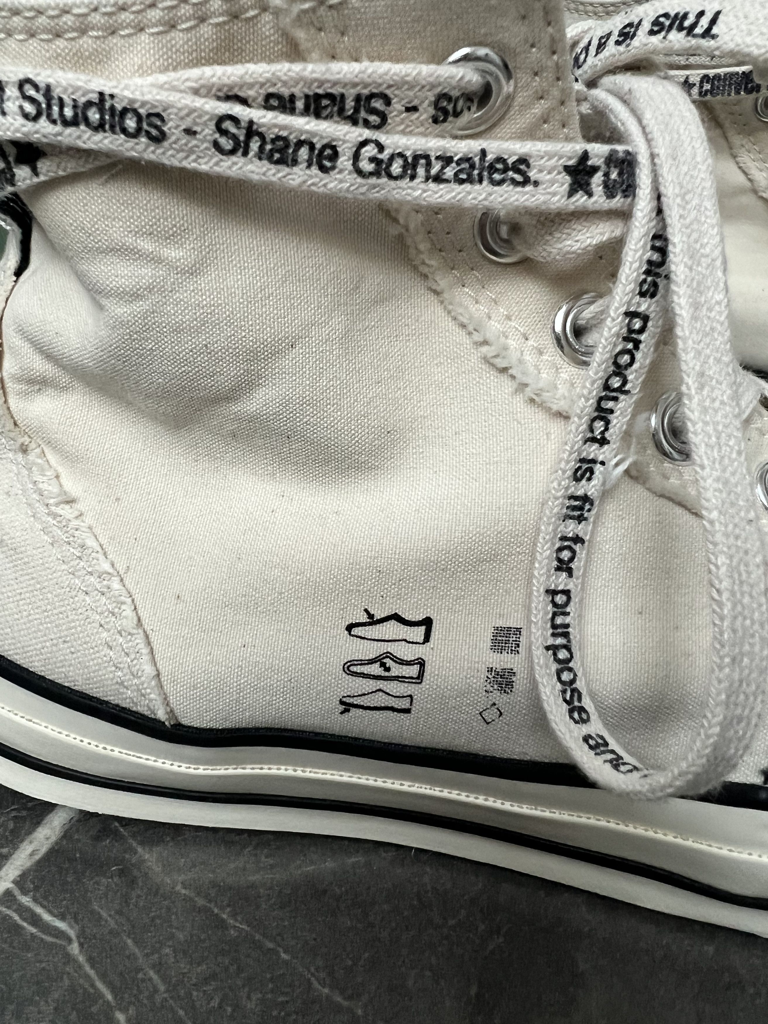 Converse × Midnight Studios Converse x Midnight Studios Chuck Taylor All Star 70 Hi Size US 9.5 / EU 42-43 - 3 Thumbnail