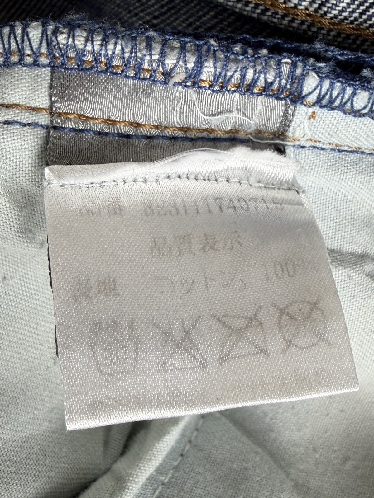 Dior SS08 Dior Homme Distressed Silver Blue Denim Jeans Jake Size US 30 / EU 46 - 8 Thumbnail