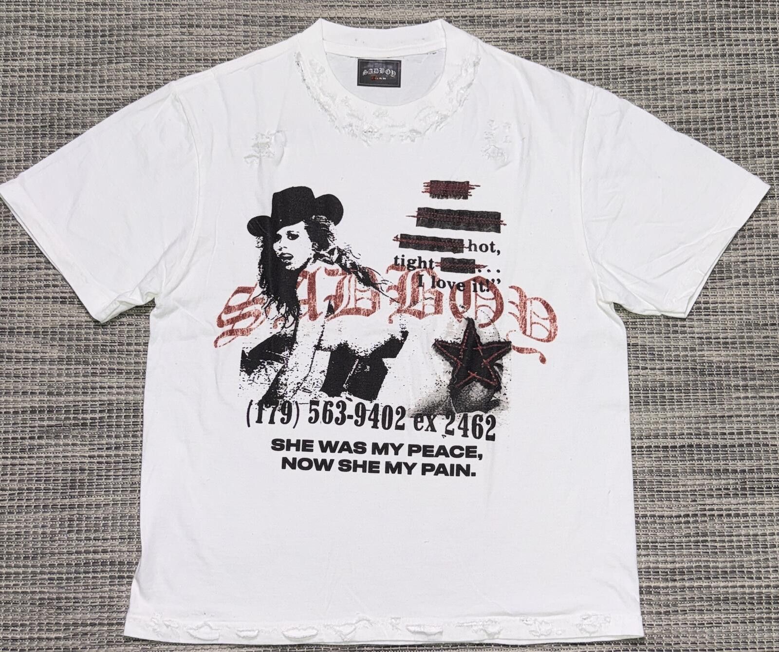 Other SADBOYAGA P Star Tee Size US XXL / EU 58 / 5 - 1 Thumbnail