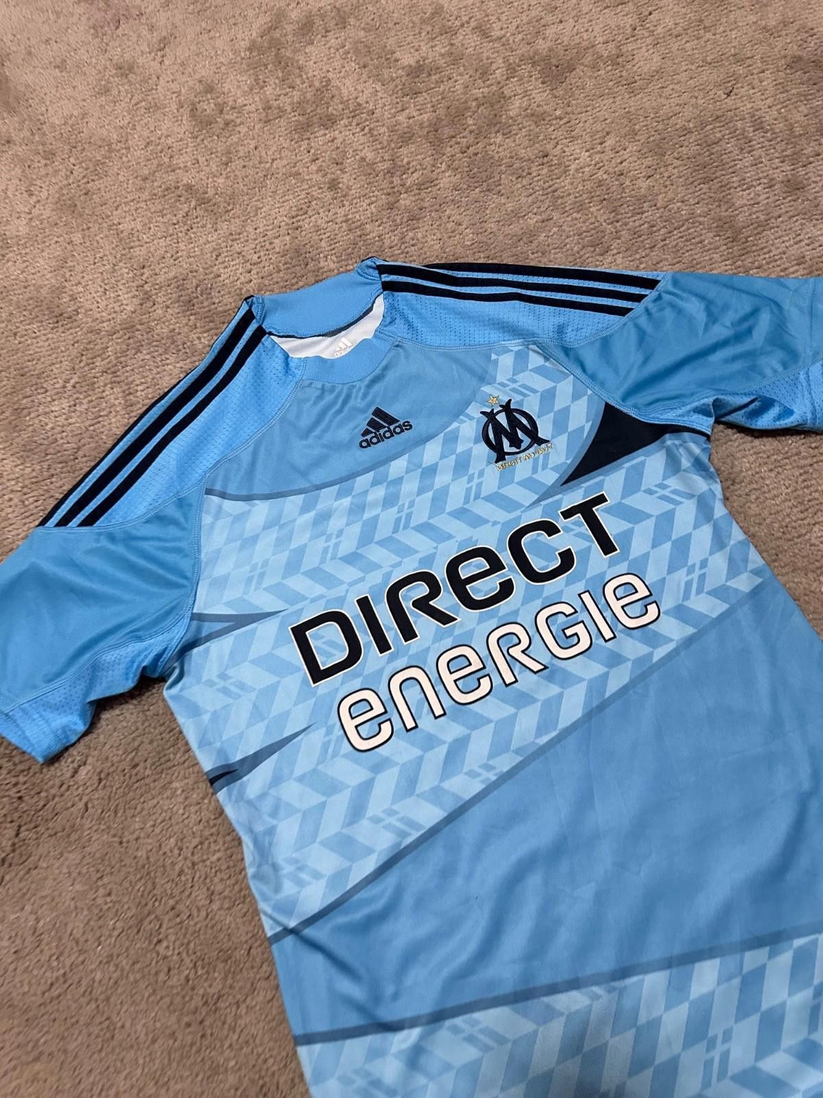 Adidas Olympique Marseille 2009 - 2010 Football Soccer Shirt Jersey Size US M / EU 48-50 / 2 - 3 Thumbnail
