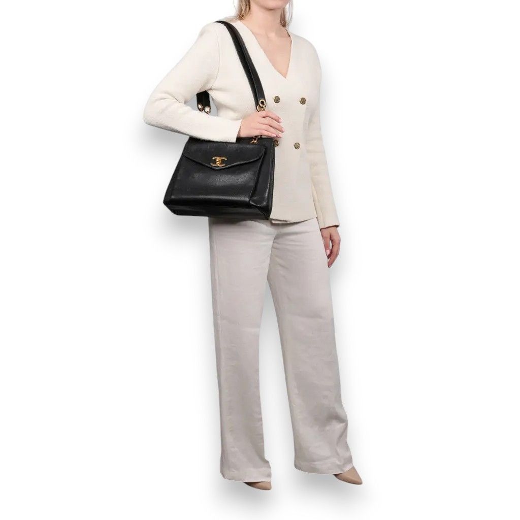 Chanel Chanel CC calfskin tote Size ONE SIZE - 4 Thumbnail