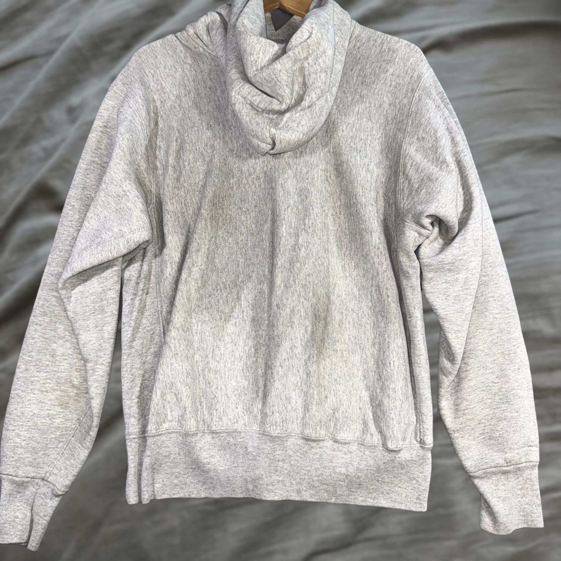 Soffe Vintage Chico State University Seal Pullover Hoodie Soffe Mens L Gray Fleece Crew Neck Kangaroo Pocket University 90s College Sweatshirt Size US L / EU 52-54 / 3 - 1 Thumbnail