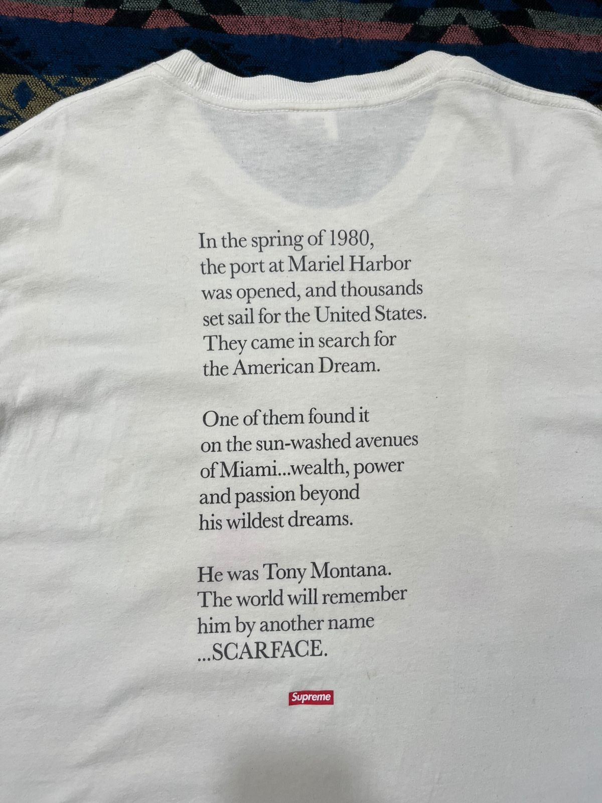 Supreme Supreme Scarface Tshirt Size US M / EU 48-50 / 2 - 4 Thumbnail