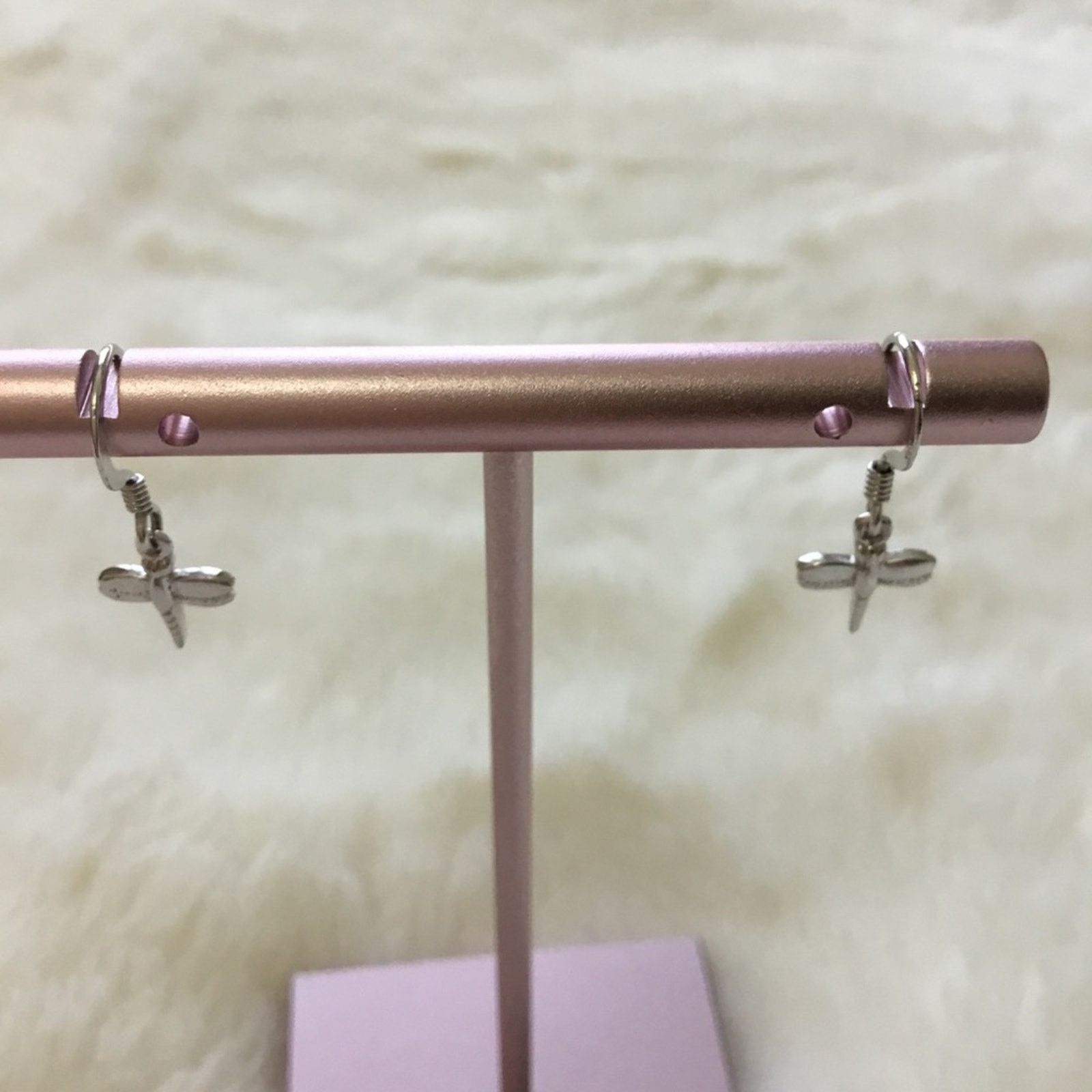 Other Silver Classic Mini Dragonfly Earrings Size ONE SIZE - 2 Thumbnail