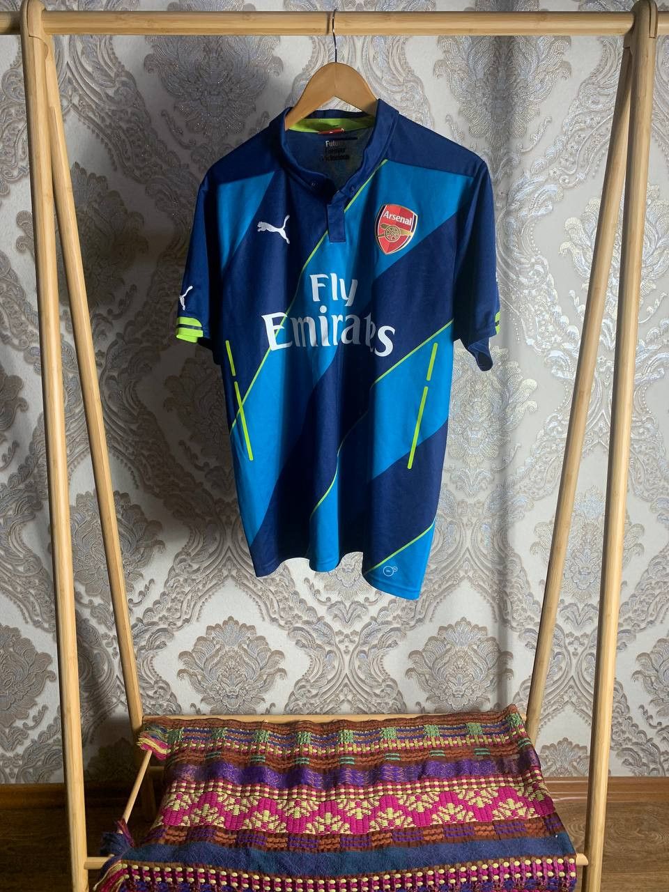 Puma Vintage Puma FC Arsenal London England Soccer Jersey Retro Size US L / EU 52-54 / 3 - 2 Thumbnail