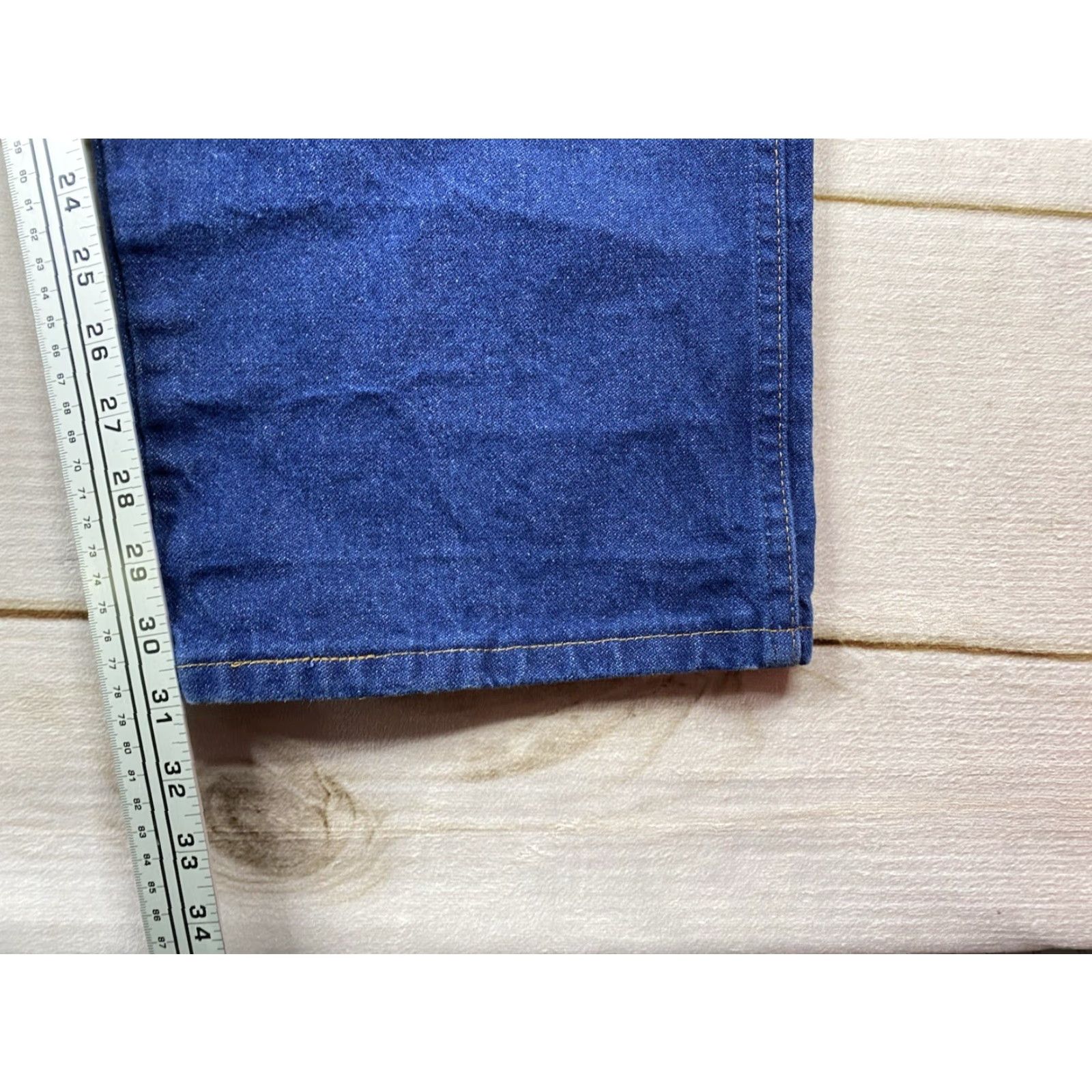 Wrangler VINTAGE Wrangler 13MWZ Jeans 54x32 Cowboy Cut Dark Wash Western Ranch Rodeo Work Y2K Size US 38 / EU 54 - 6 Thumbnail