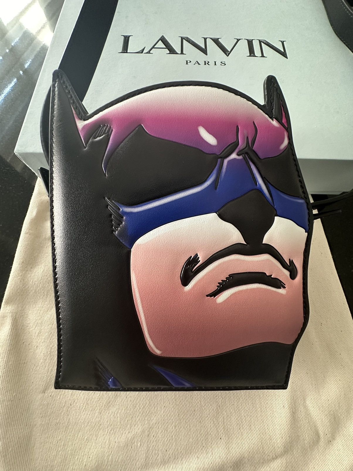 Lanvin Lanvin Batman clutch Size ONE SIZE - 2 Thumbnail