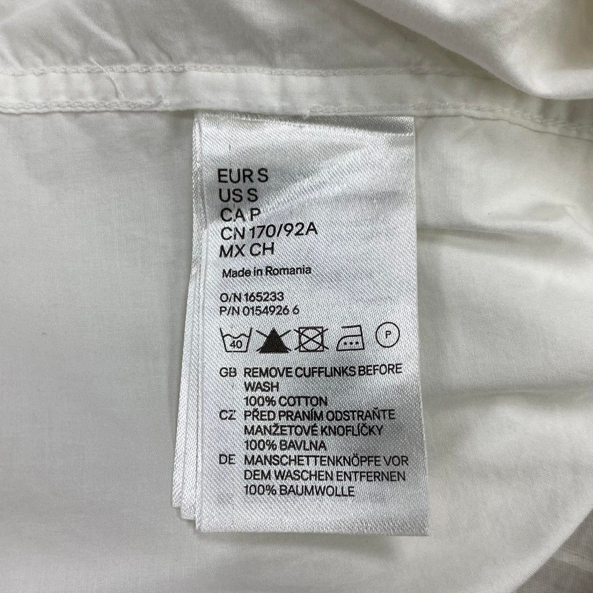 H&M × Maison Margiela FW2012 Reconstructed Mixed Panels Shirt Size US S / EU 44-46 / 1 - 8 Thumbnail