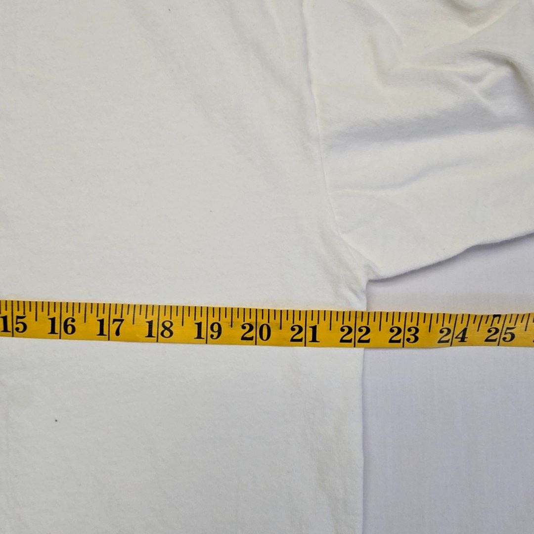 Hanes Vintage Jesus Religion L Tee White Graphic Shirt Size US L / EU 52-54 / 3 - 8 Thumbnail