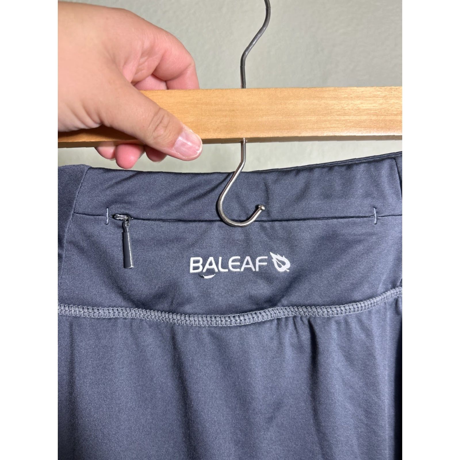 Vintage Baleaf Women’s M Skirt Athletic Tennis Golf Lined Gray Polyester 28x25 Sports Activewear Mens? No end. Size 32" / US 10 / IT 46 - 7 Thumbnail